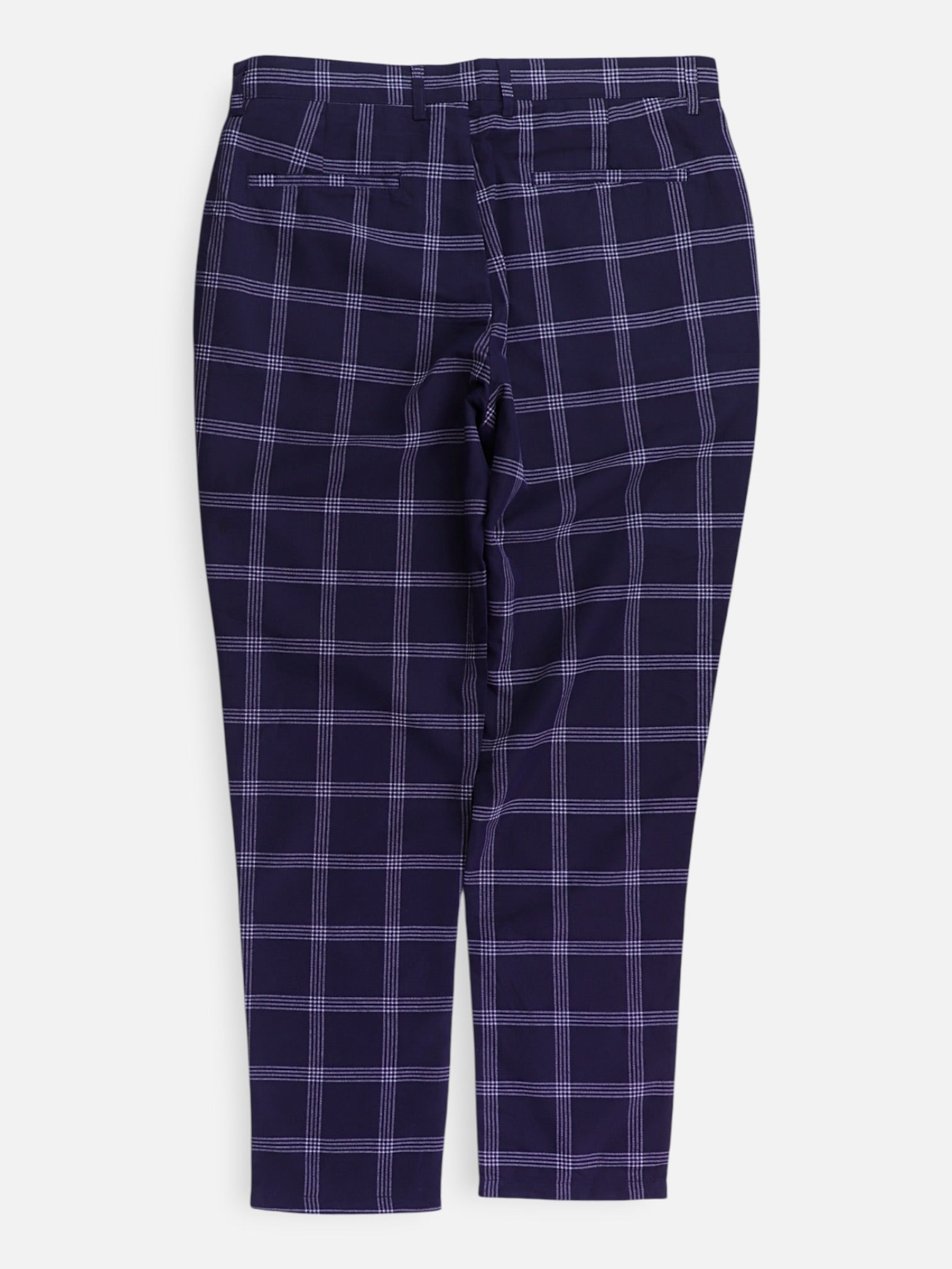 Pantalon Regular Fit Plaid Types - Hombre - Medium
