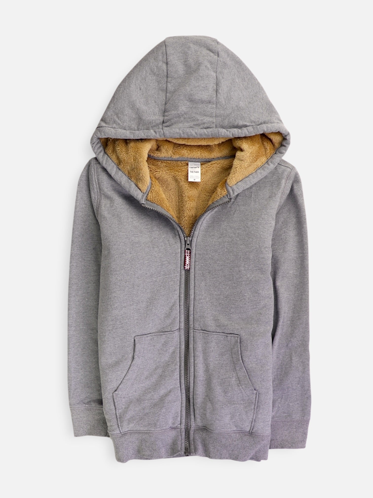 Carter's Sudadera Hoodie Basic - Niño - N/A - 12-14Y (Años)