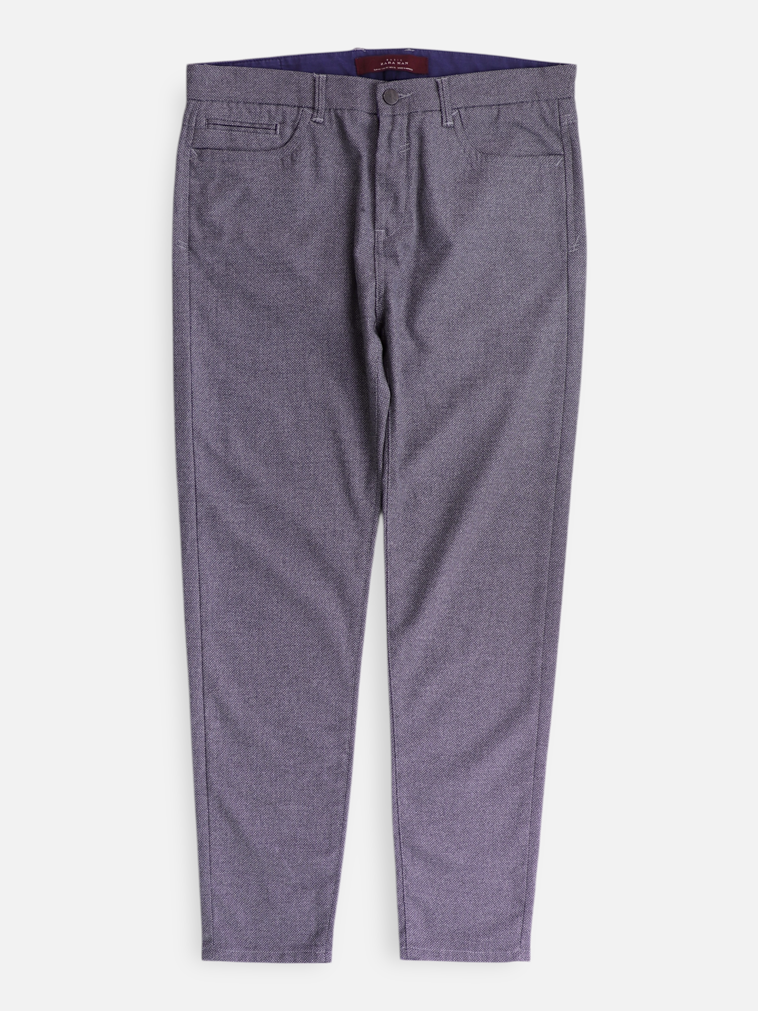 ZARA Pantalon Regular Fit Casual - Hombre - 32'