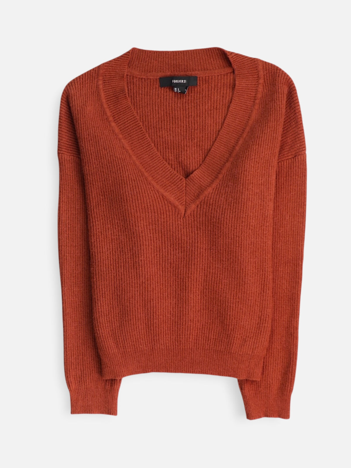 Forever 21 Sueter basic Casual - Mujer - Large