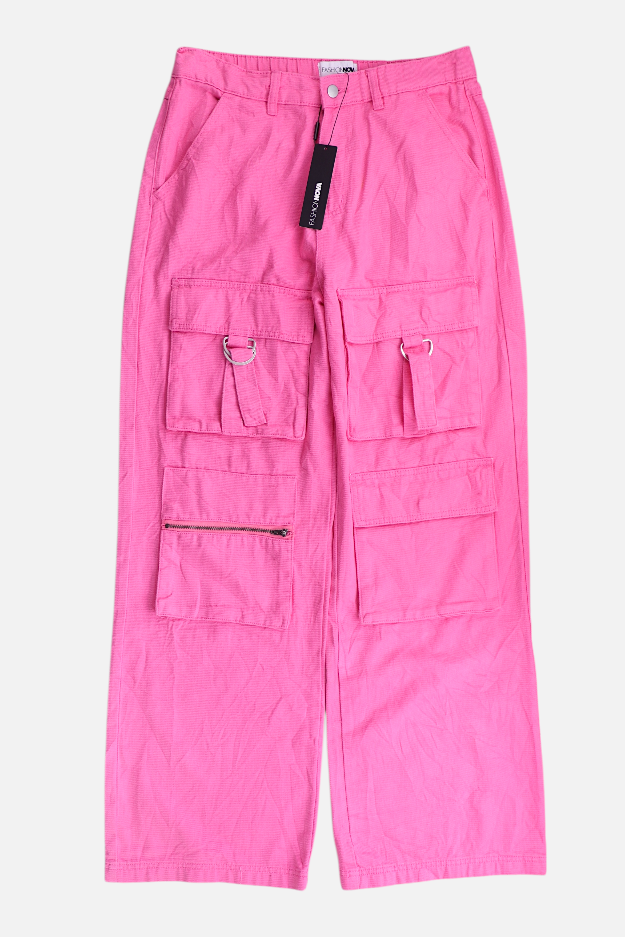 Fashionnova Jean Regular Fit Cargo - Mujer - 11