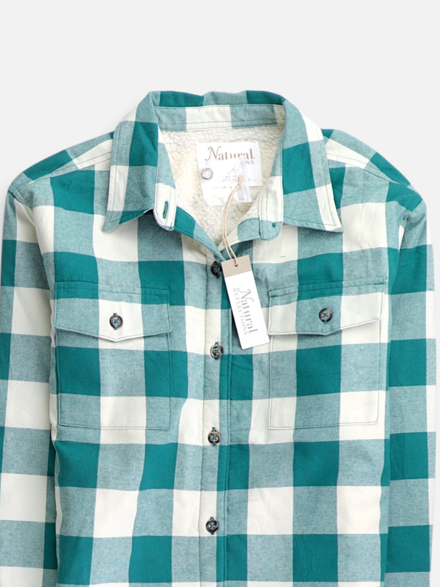 Chaqueta Sobrecamisa Color Block - Hombre - Small