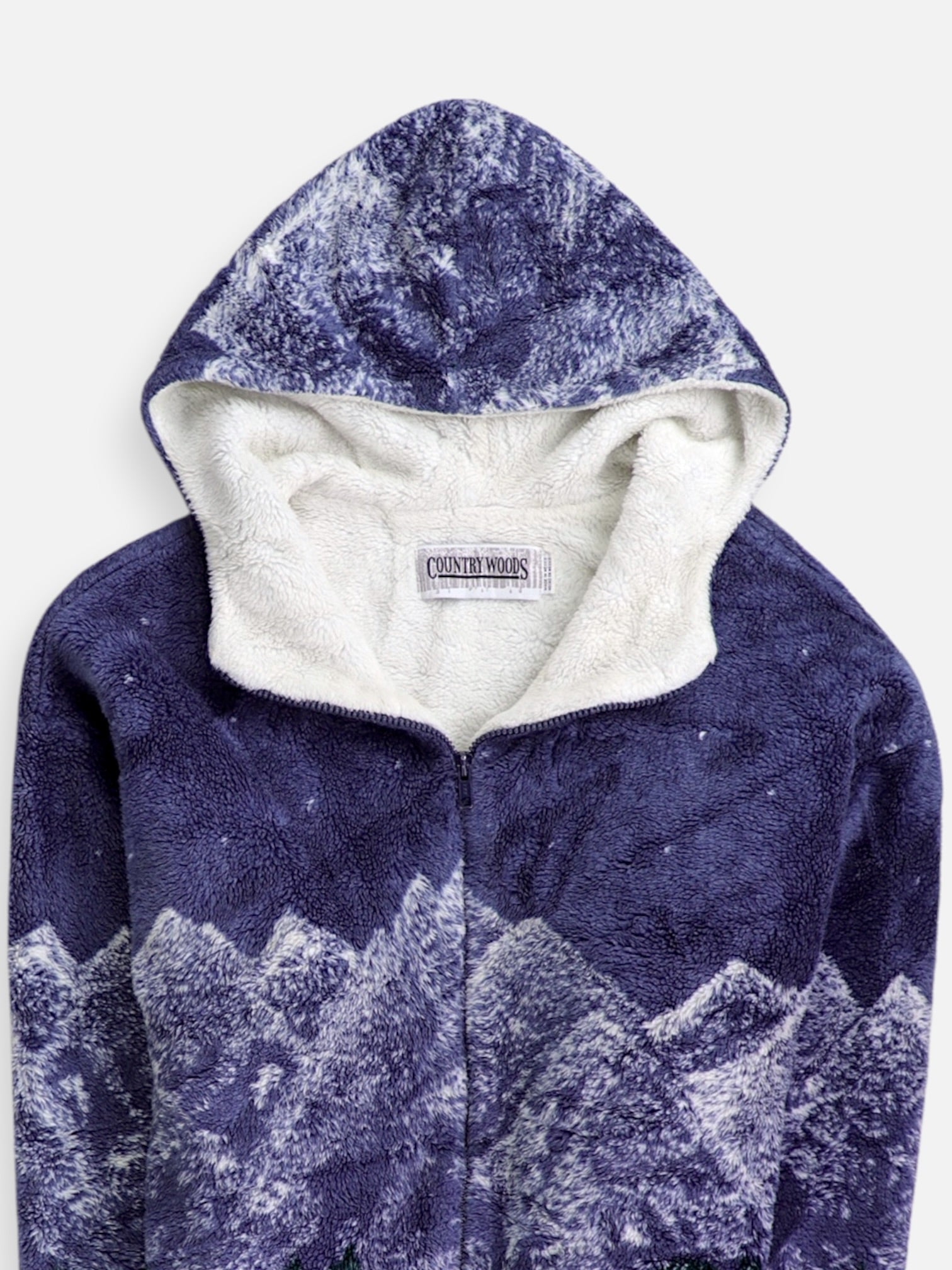 Sudadera Hoodie Teddy - Mujer - Medium