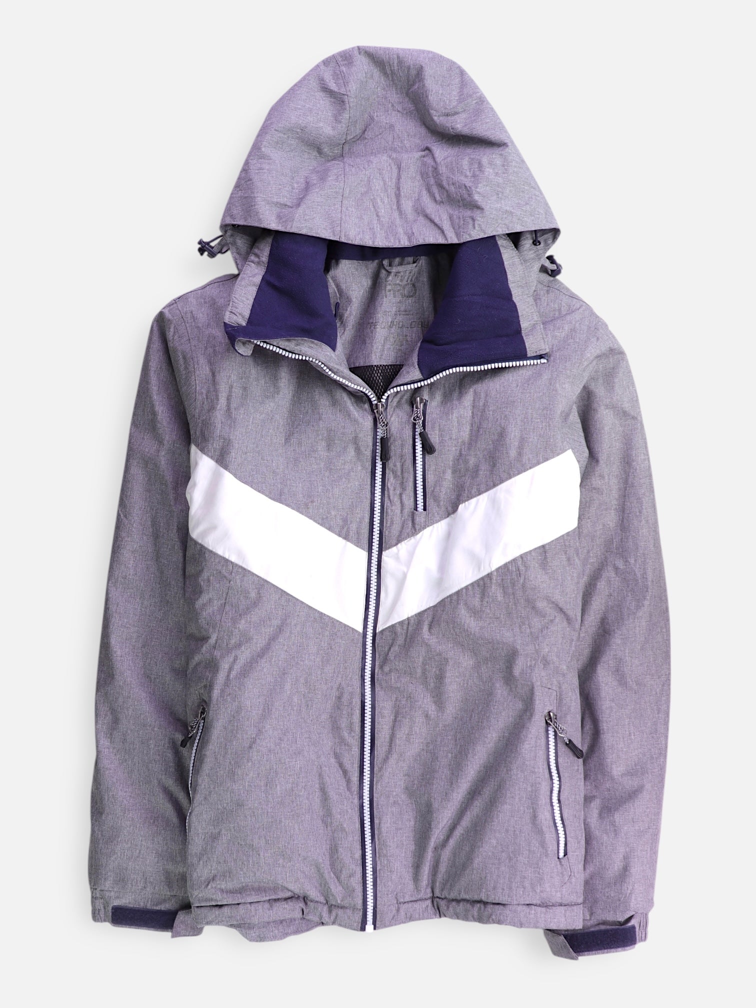 Chaqueta Impermeable Color Block - Hombre - N/A