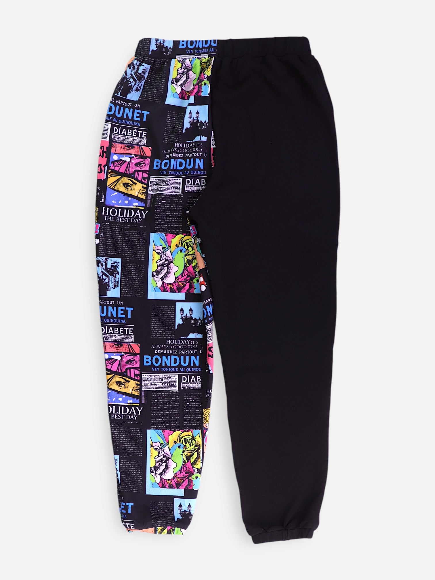 SHEIN Pantalon Regular Fit Color Block - Mujer - Medium