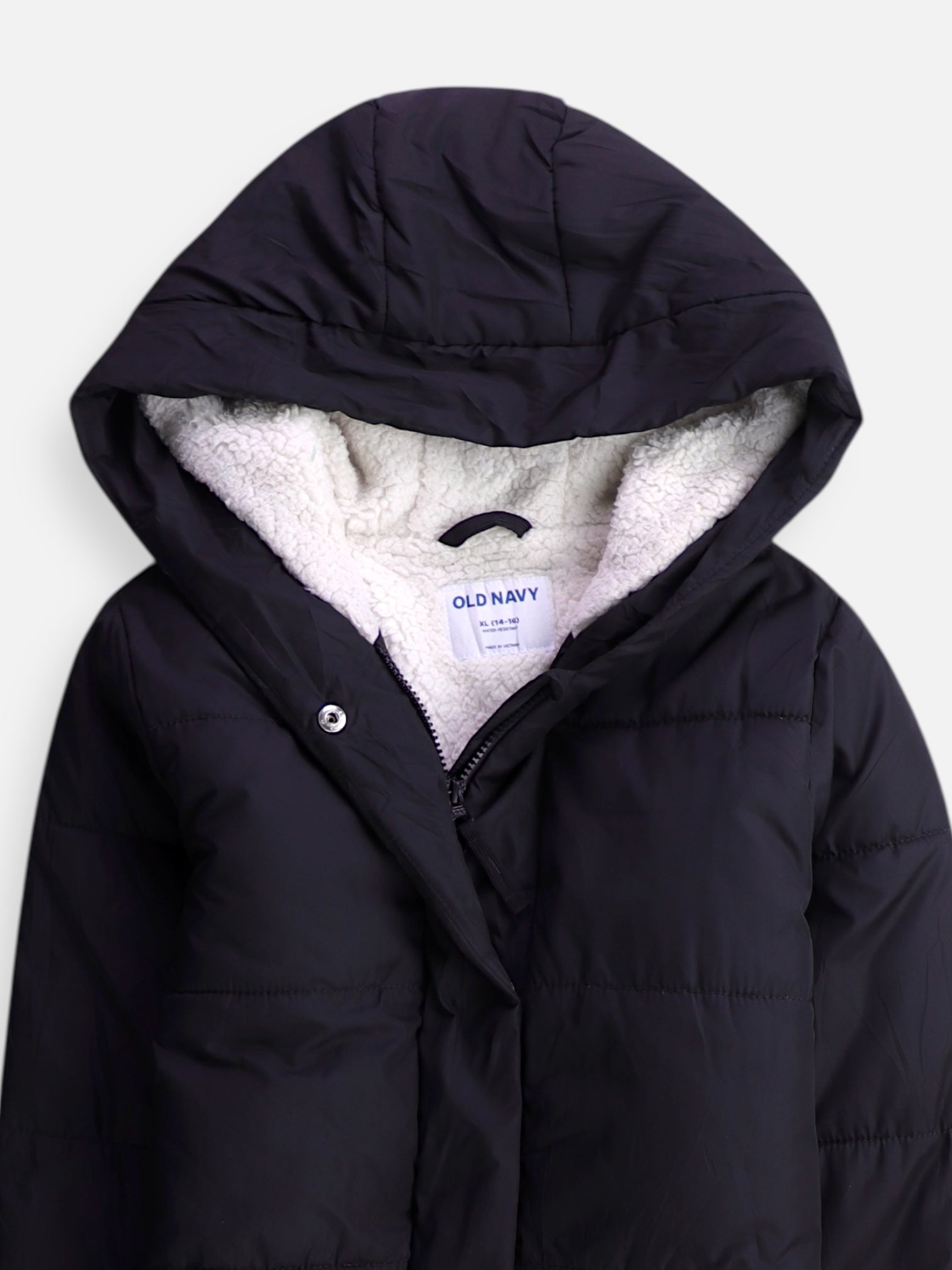 Old Navy Chaqueta Puffer Impermeable - Niño - XL - 14-16Y (Años)