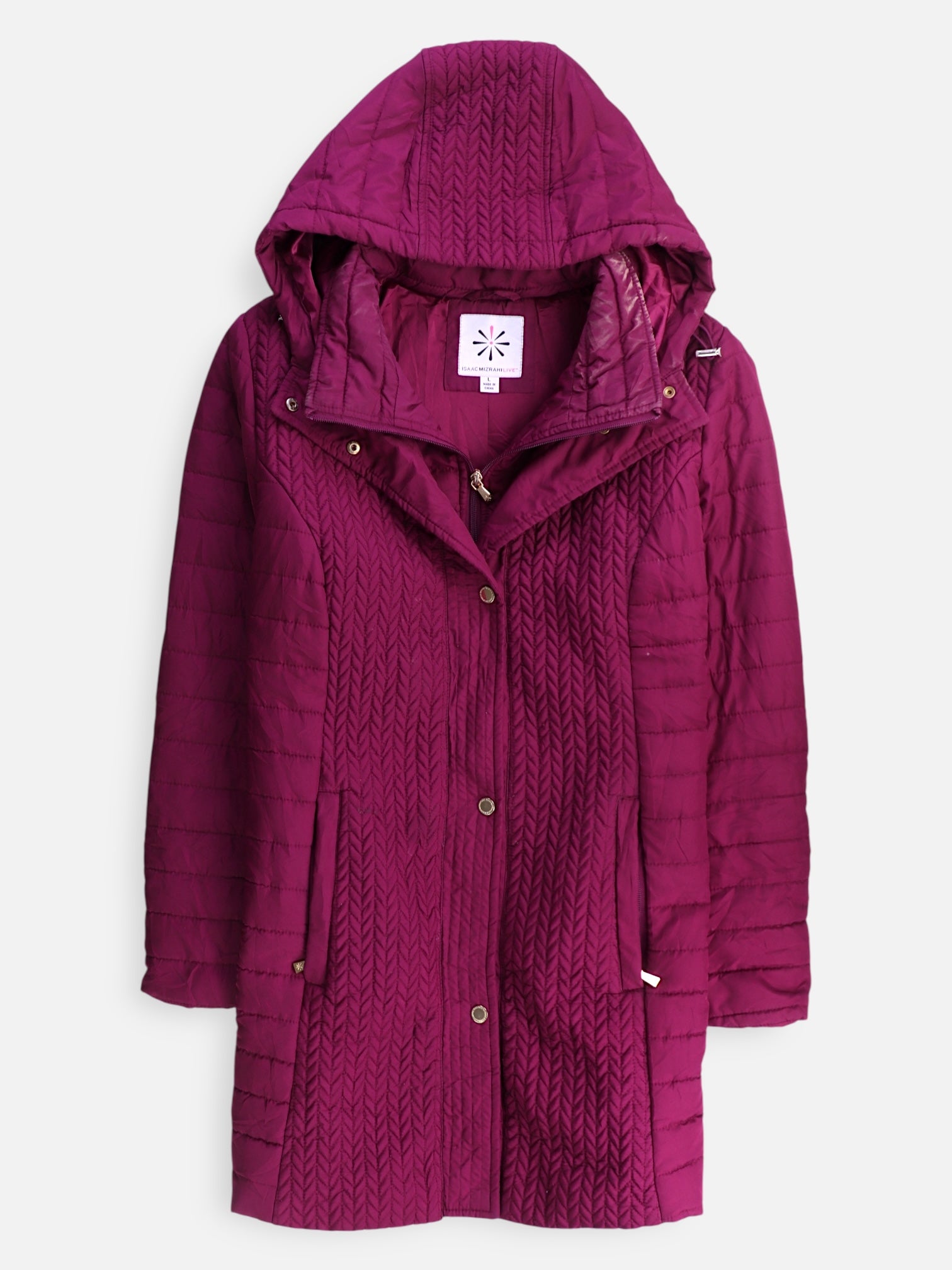 Chaqueta Impermeable Puffer - Mujer - Large