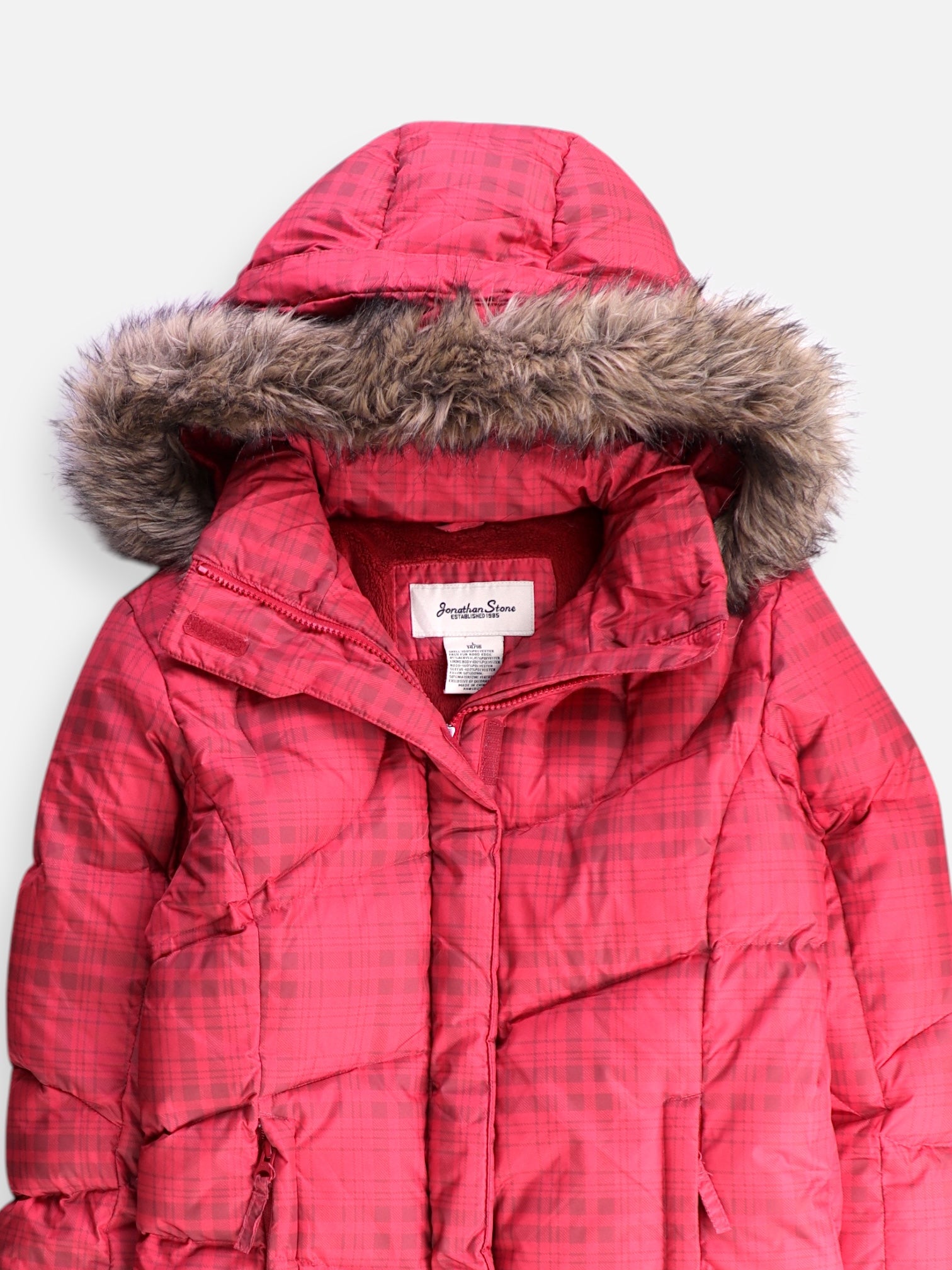 Chaqueta Puffer Color Block - Mujer - L 14/16