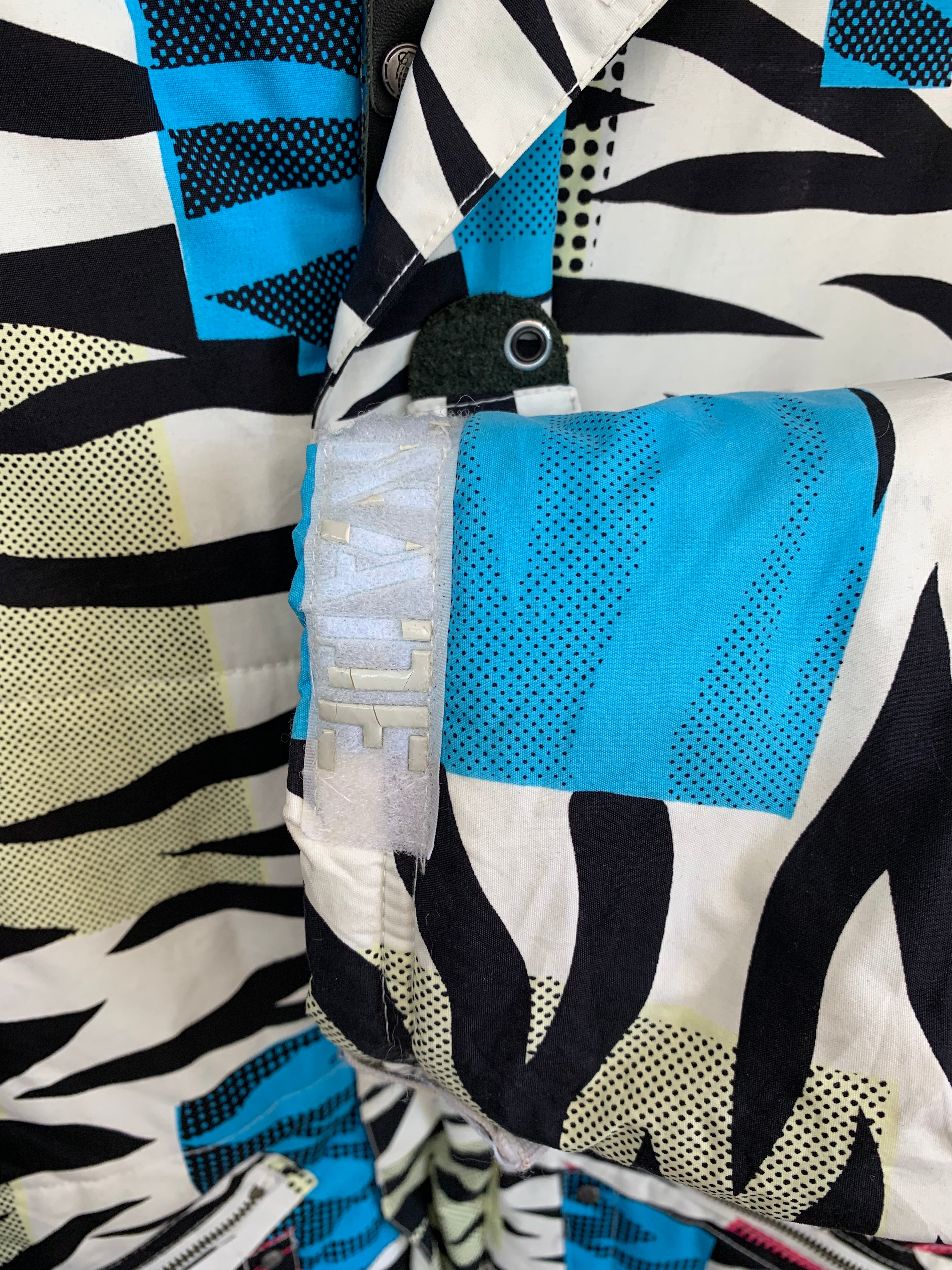 Chaqueta Impermeable Color Block - Hombre - XL