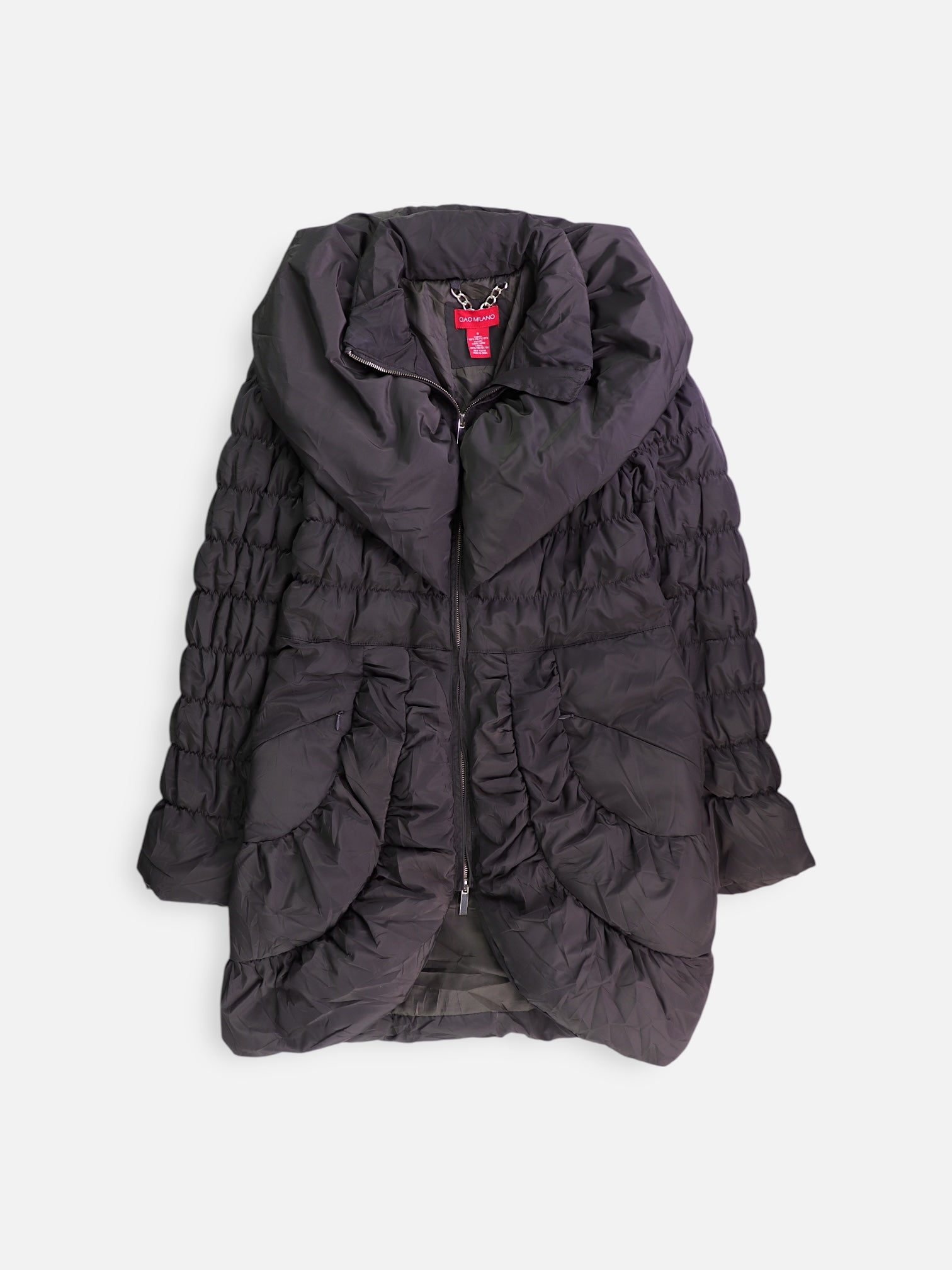 CIAO MILANO Abrigo Impermeable Puffer - Mujer - Small