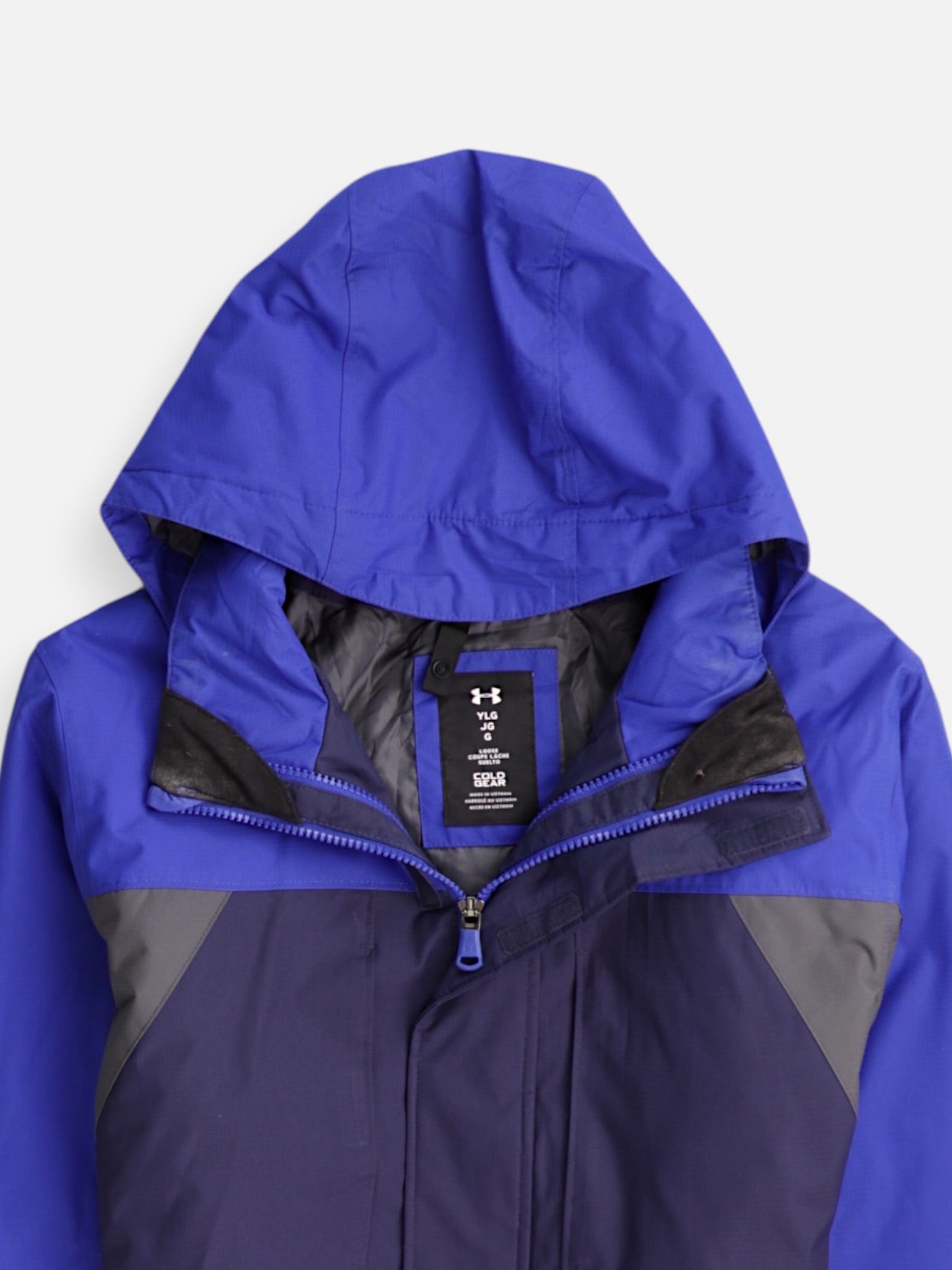 Under Armour Chaqueta Impermeable Color Block - Niño - XL - 13-15Y (Años)