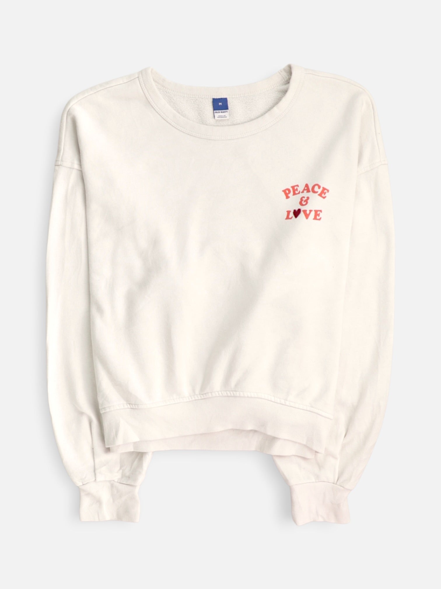 Old Navy Sudadera Sweatshirt Crop Top - Mujer - Medium