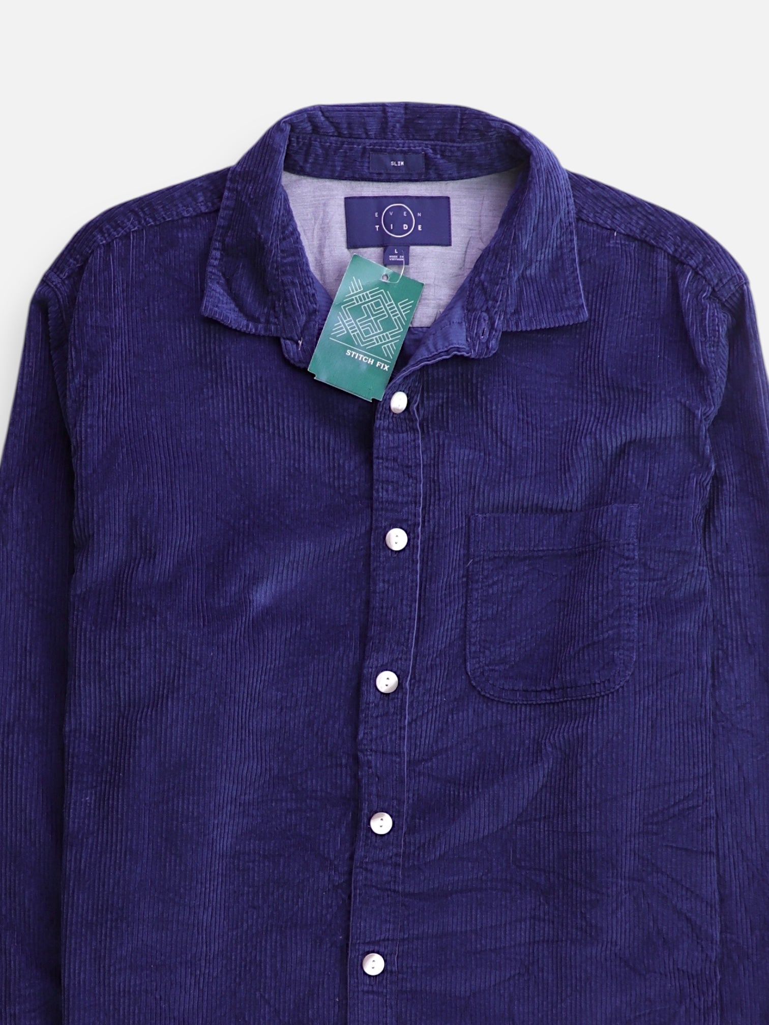 Camisa Corduroy - Hombre - Large