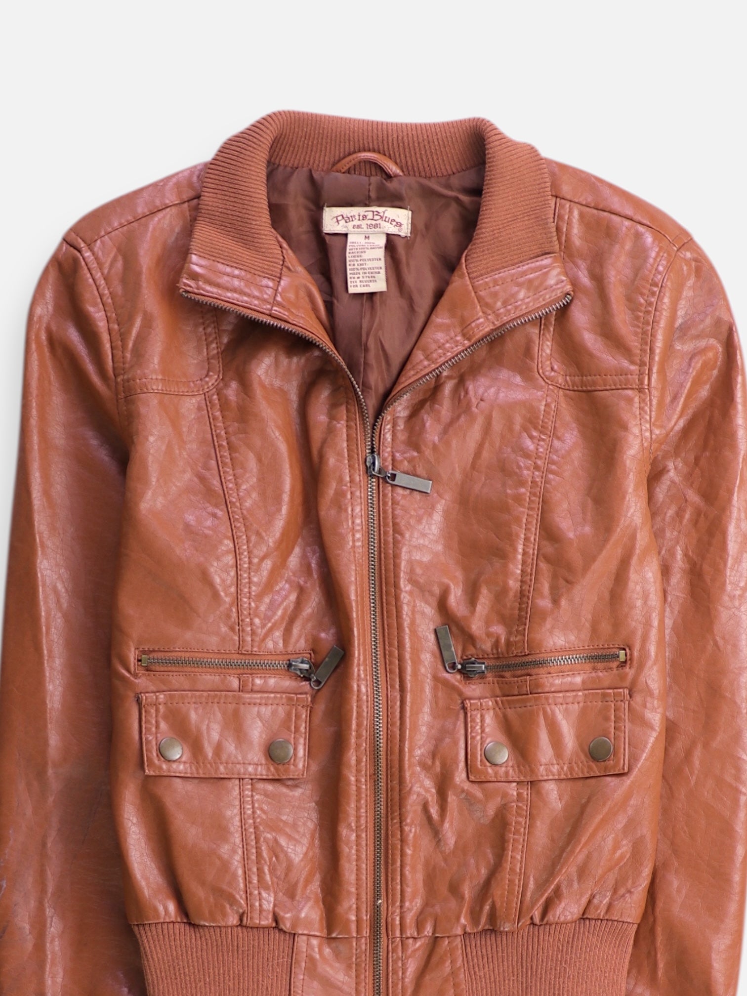 Chaqueta Casual Cuero - Mujer - Medium