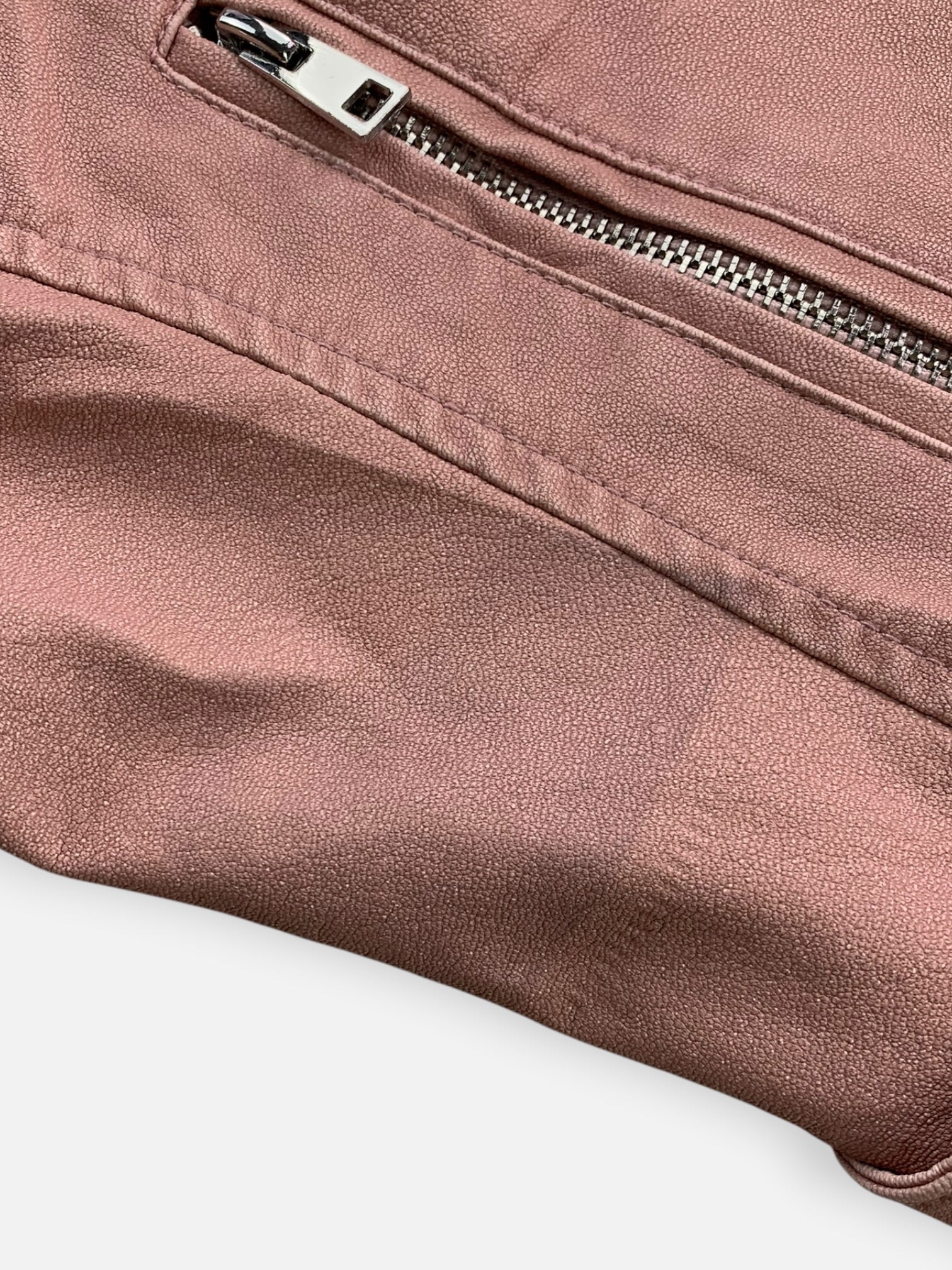 Chaqueta Motera Cuero - Mujer - XL