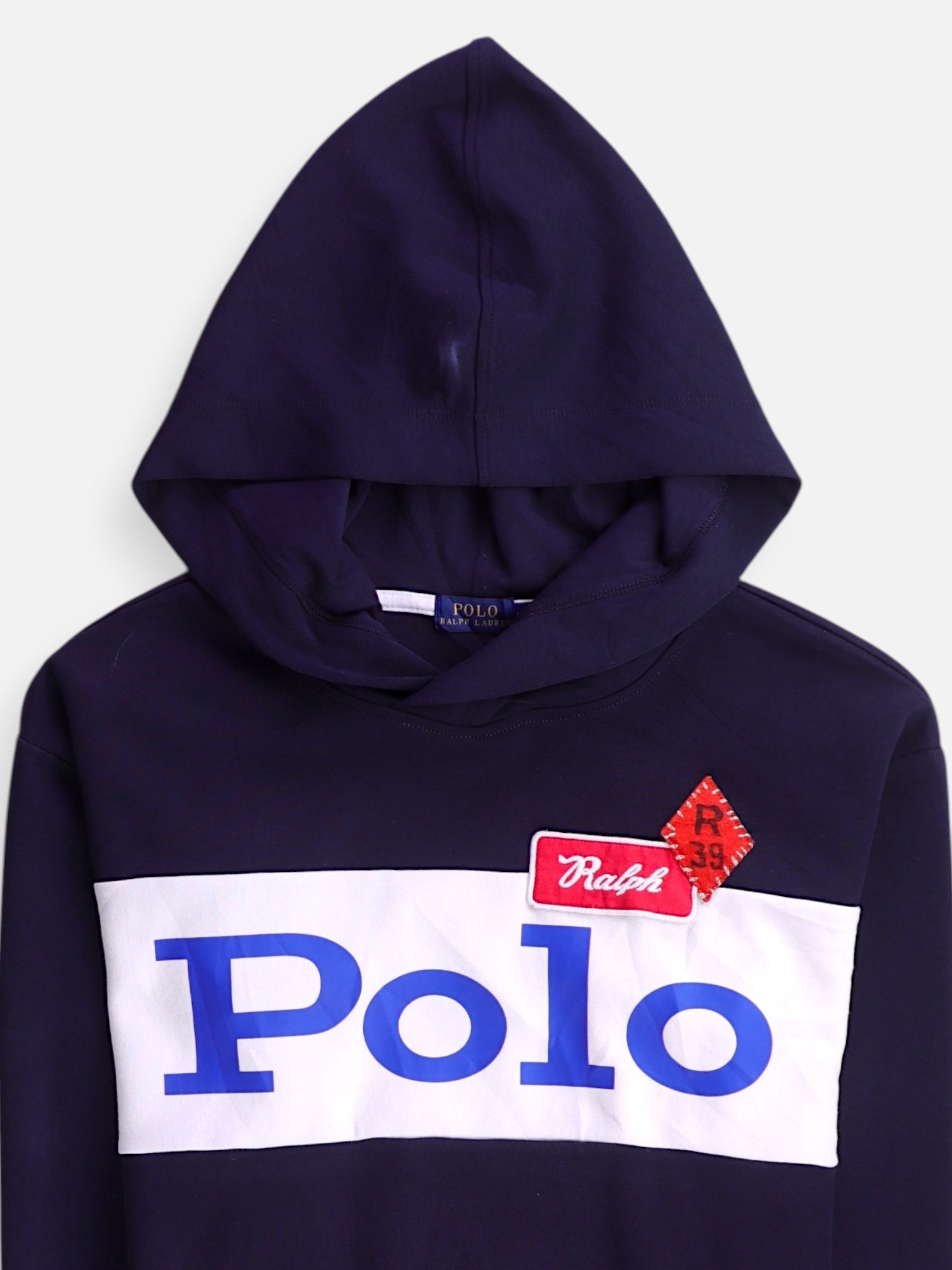 Polo Ralph Lauren Sudadera Hoodie Color Block - Mujer - Medium