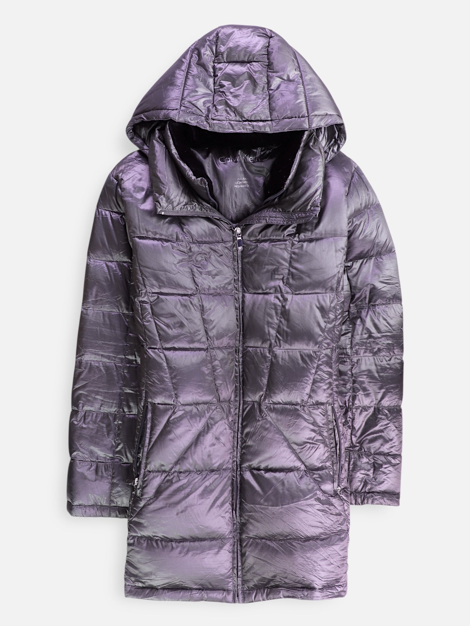Calvin Klein Chaqueta Puffer Impermeable - Mujer - XL