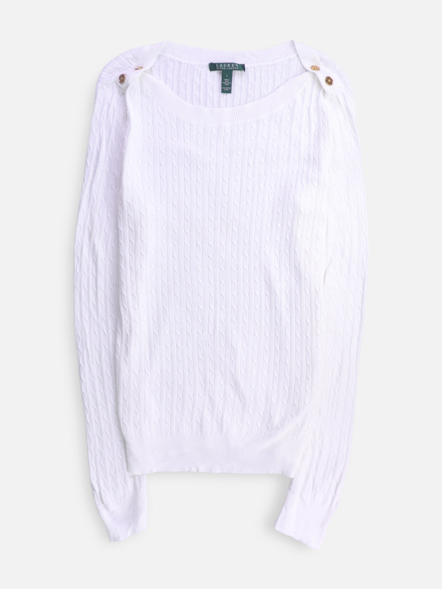 Polo Ralph Lauren Sueter Knit Casual - Mujer - Large