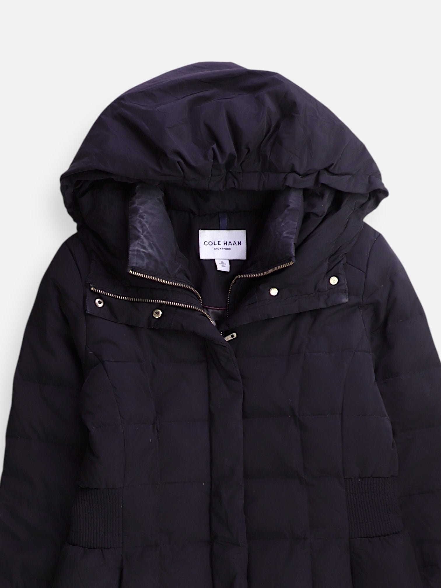 COLE HAAN Abrigo Impermeable Puffer - Mujer - Medium