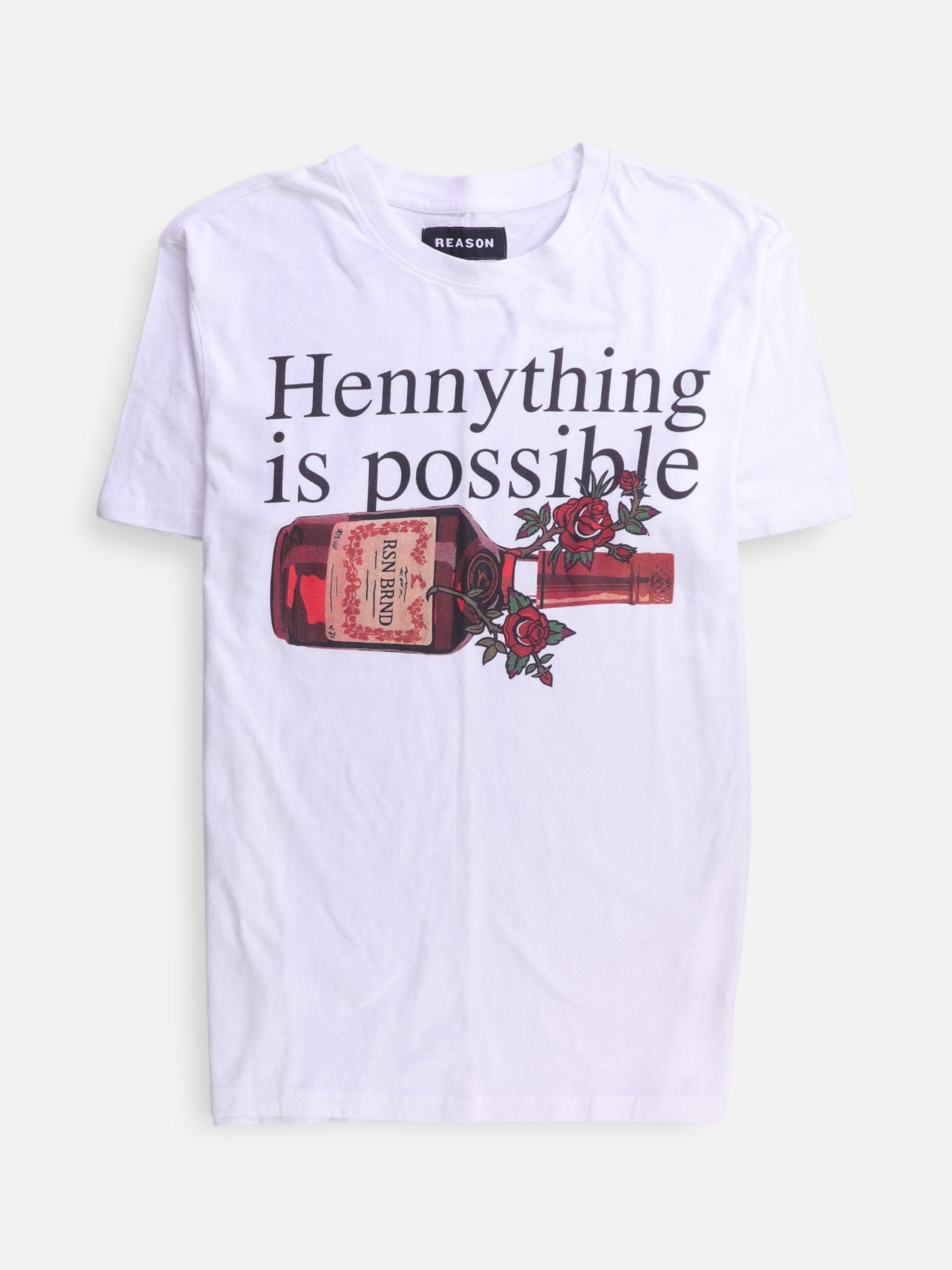 REASON Camiseta Grafica - Hombre - Medium