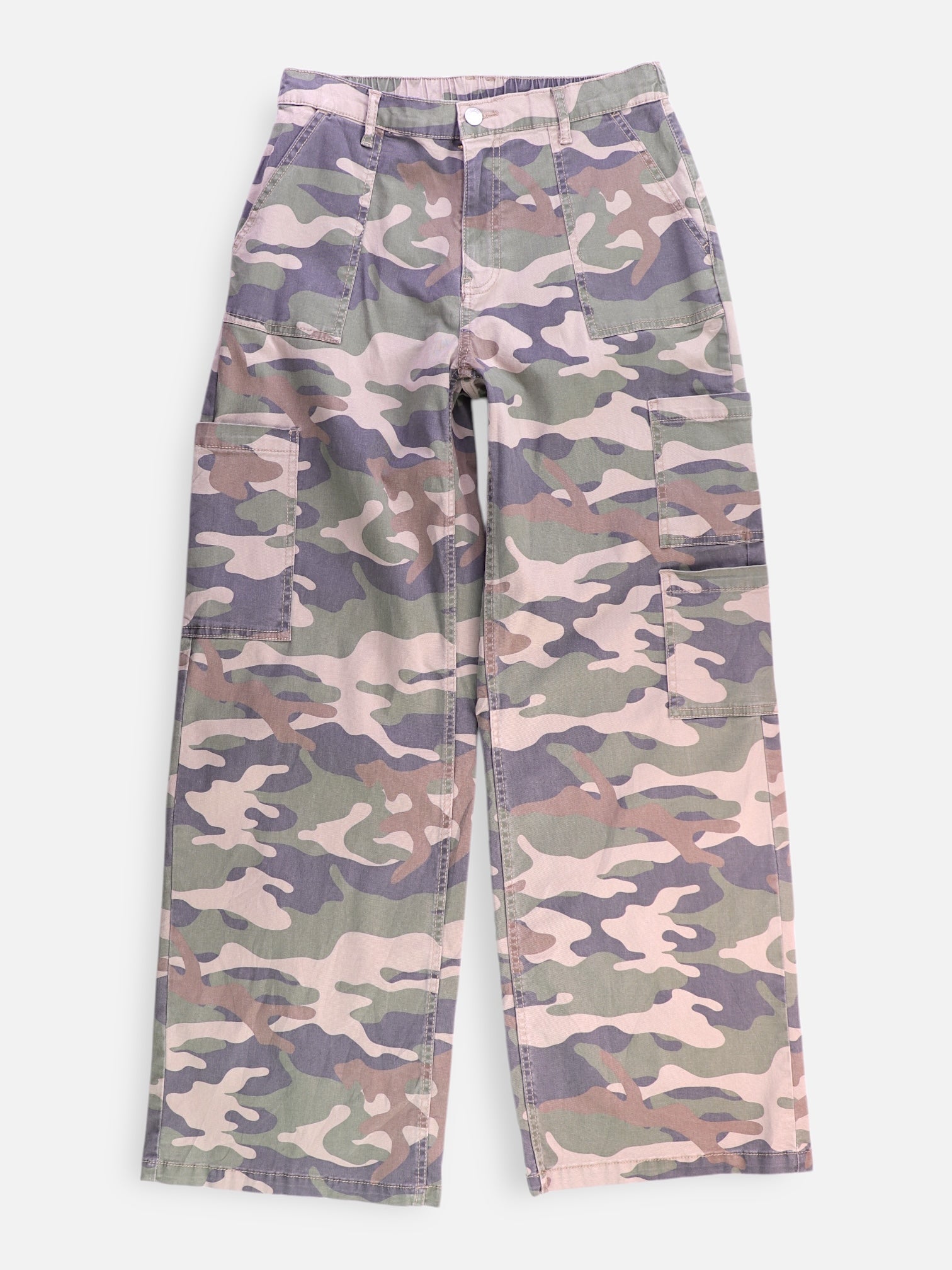 NOBO Pantalon Regular Fit Militar - Mujer - M 8/10