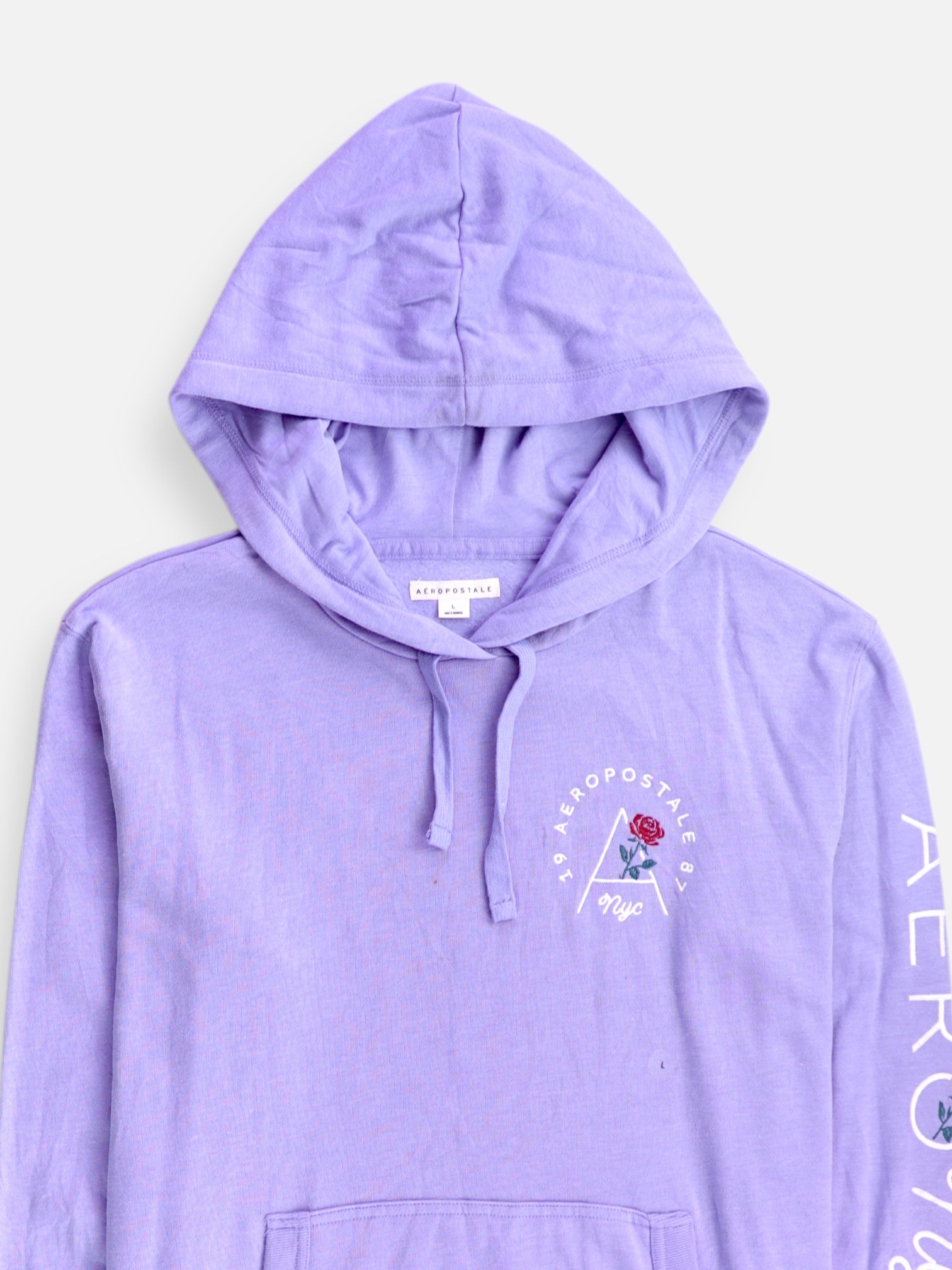 Aeropostale Sudadera Hoodie Basic - Mujer - Large