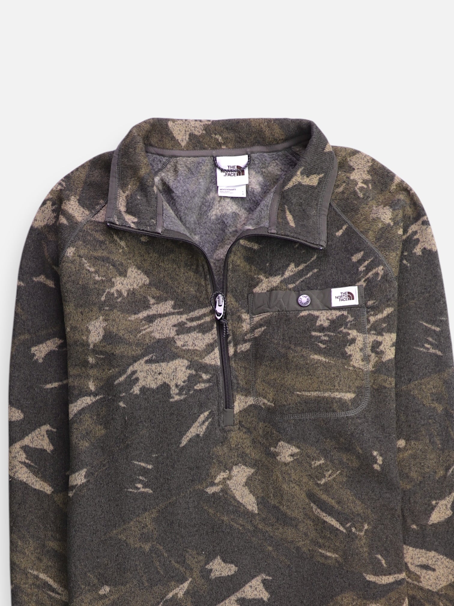 The North Face Sueter Fleece Militar - Hombre - Large
