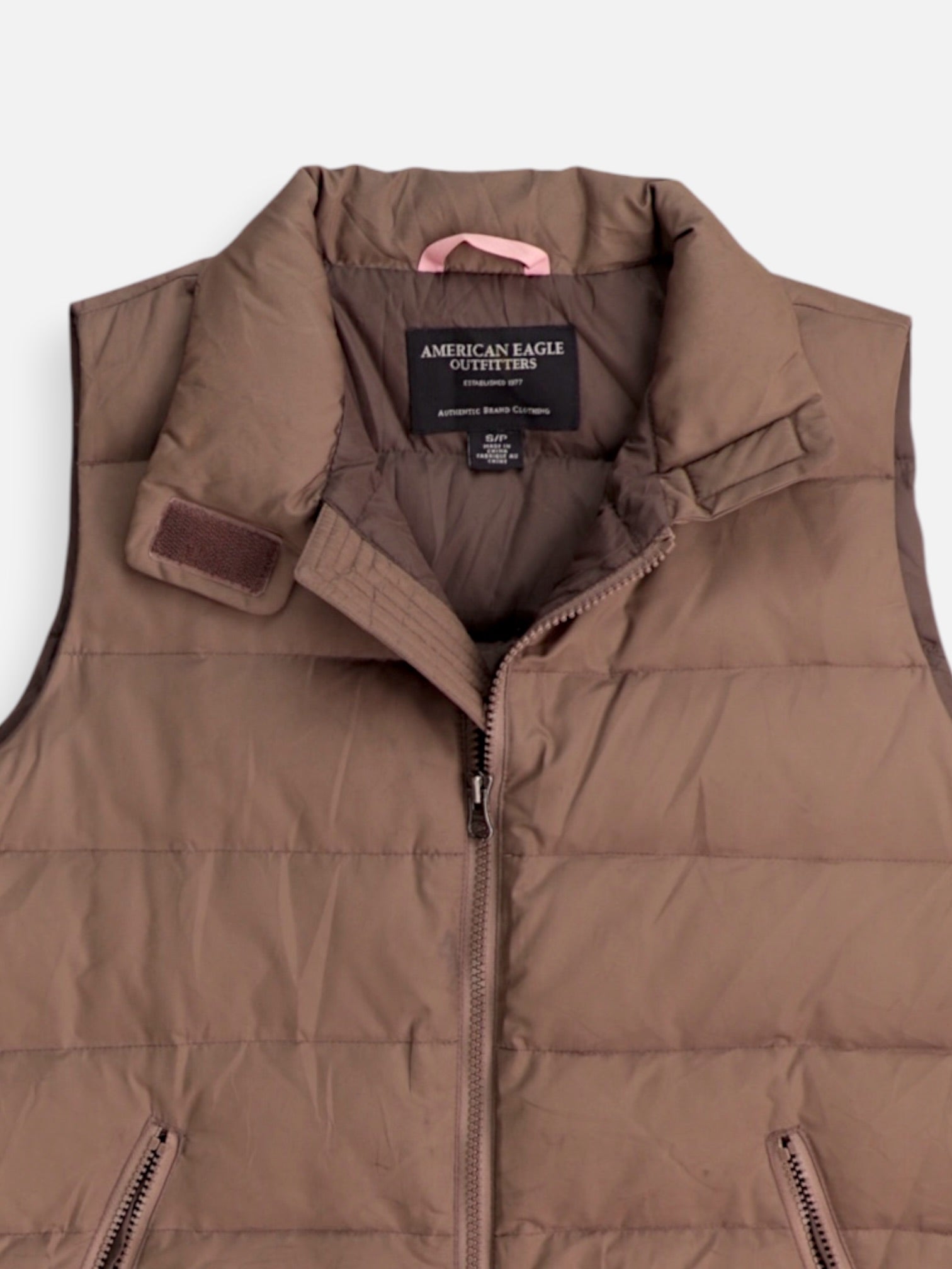 American Eagle Chaleco Puffer - Mujer - Small