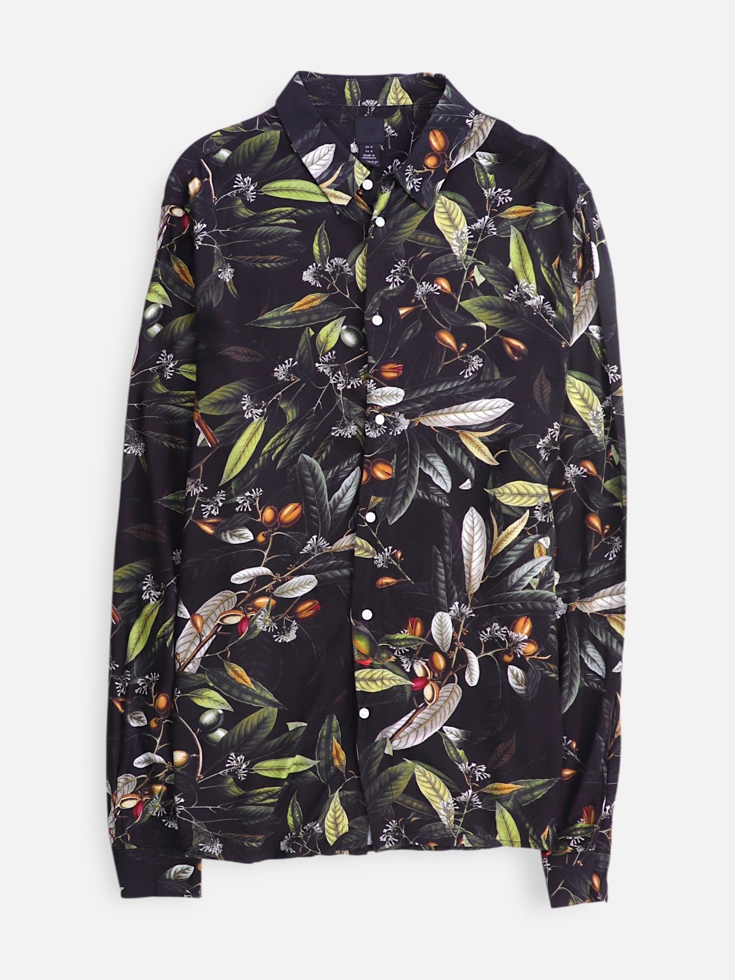 H&M Camisa Casual - Hombre - Medium