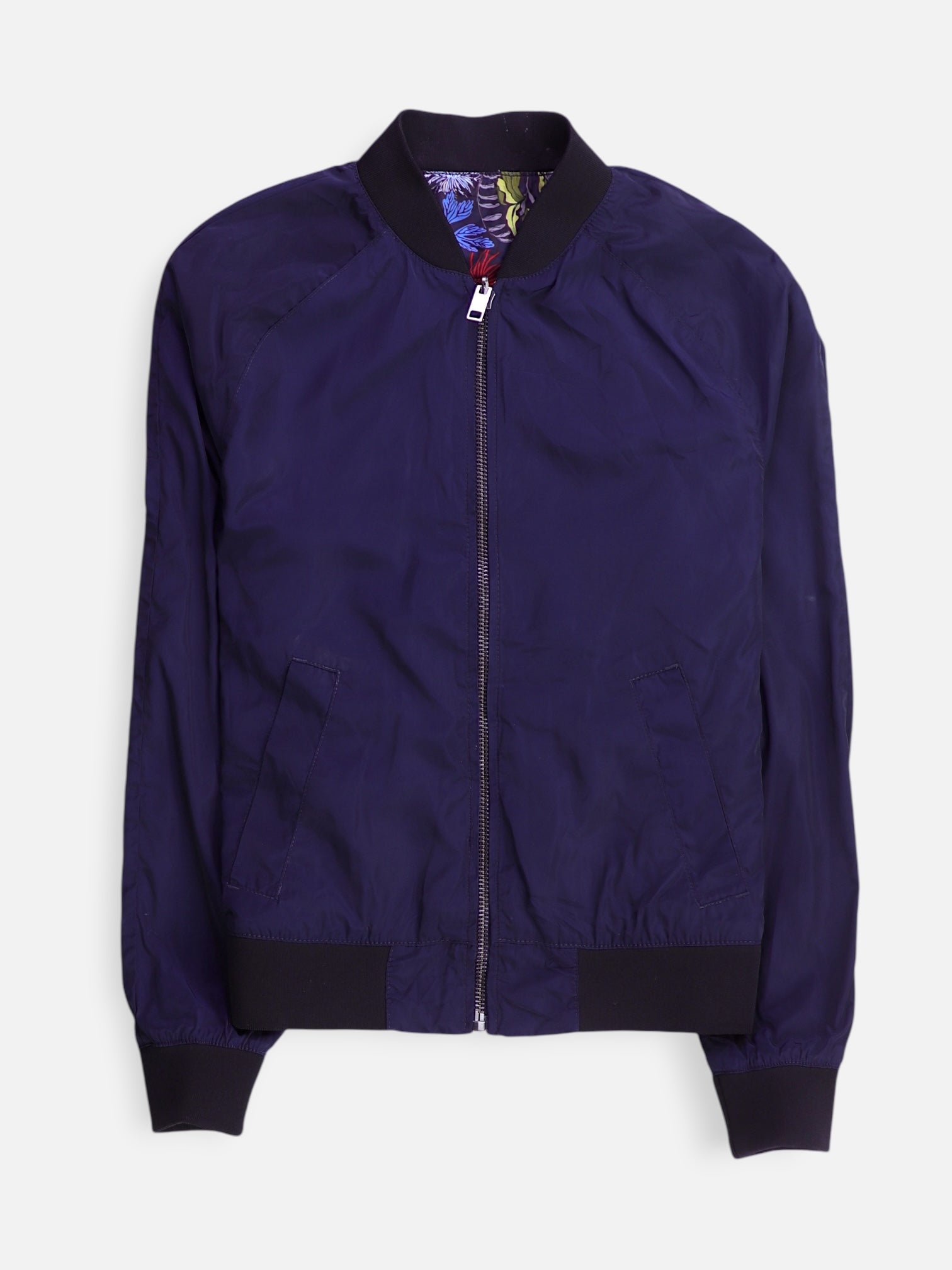H&M Chaqueta Bomber  Reversible - Hombre - Small
