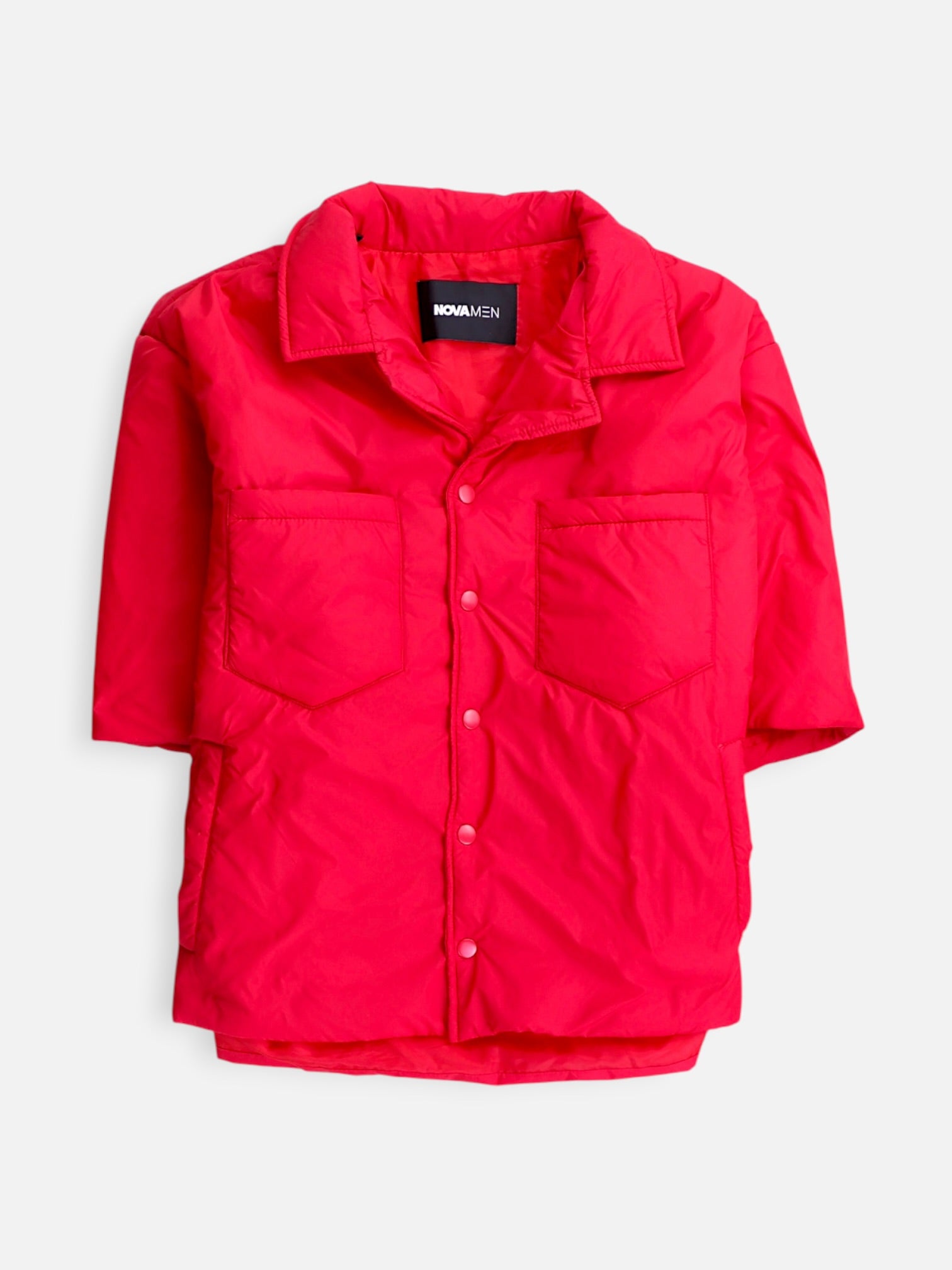 Fashionnova Camisa Puffer - Hombre - Large