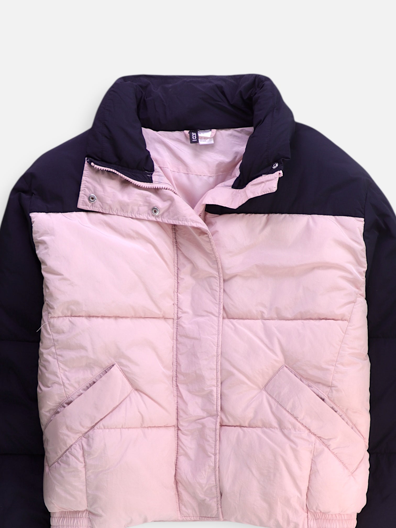 H&M Chaqueta Puffer Impermeable - Mujer - Large