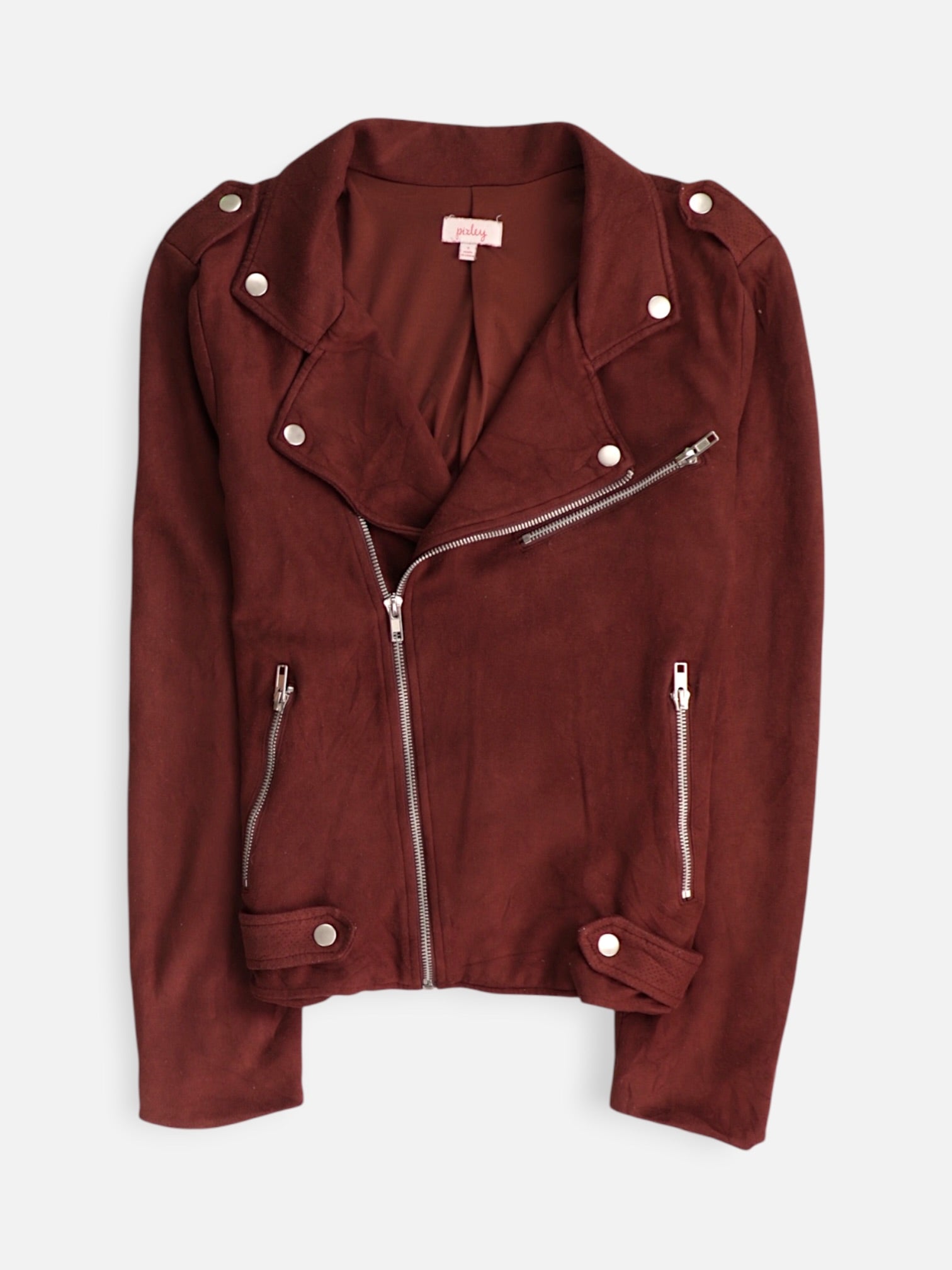 Chaqueta Casual Suede - Mujer - Small