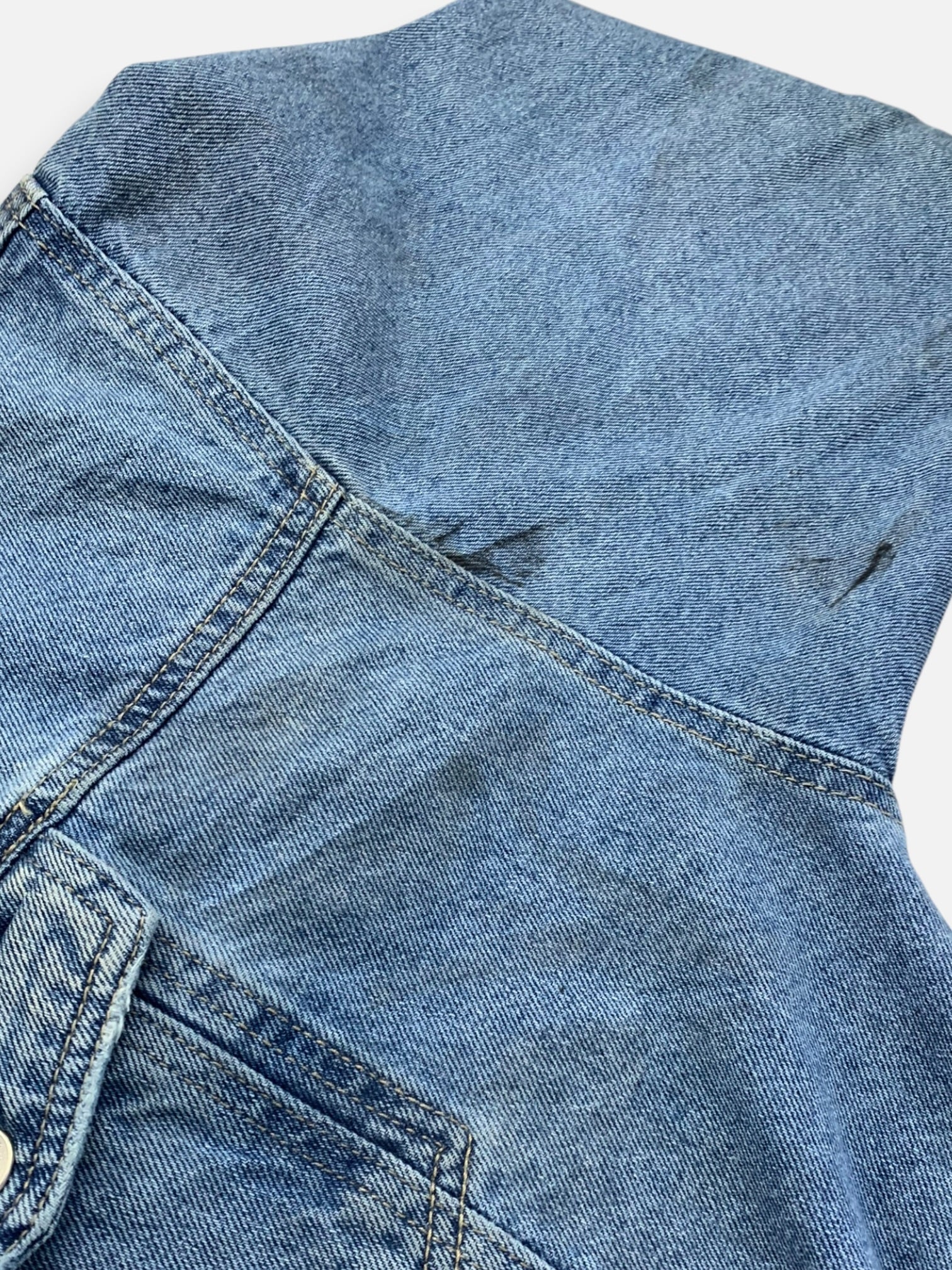 Chaqueta Denim  Crop Top - Mujer - XL