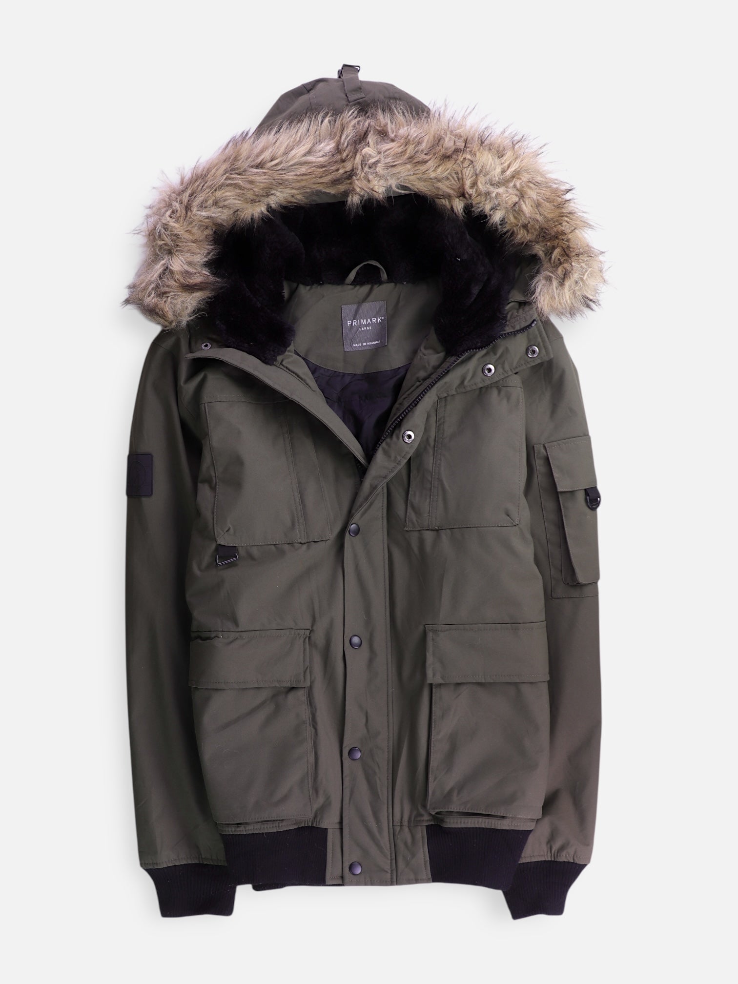 PRIMARK Chaqueta Bomber  Cargo - Hombre - Large