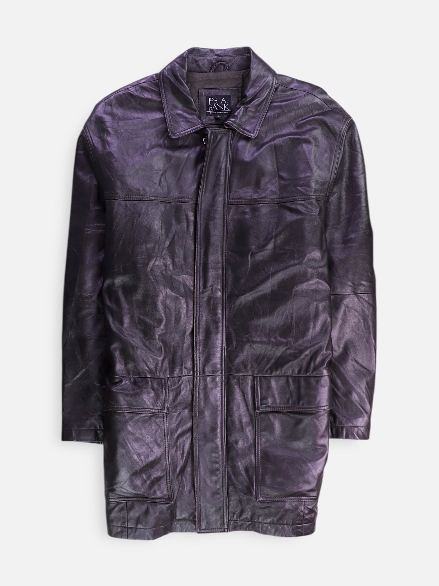 Chaqueta Casual Cuero - Hombre - Large