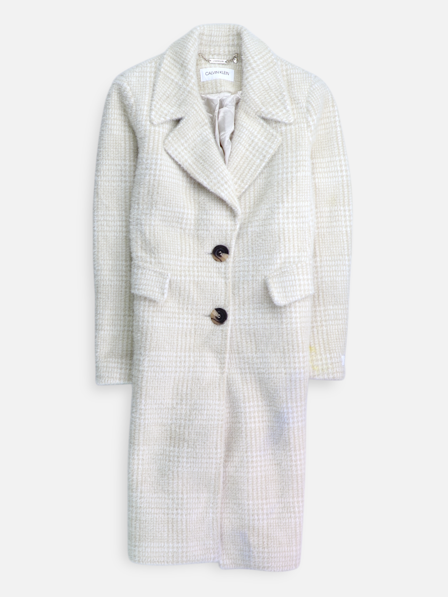 Calvin Klein Abrigo  Single breasted trench Casual - Mujer - S PETITE
