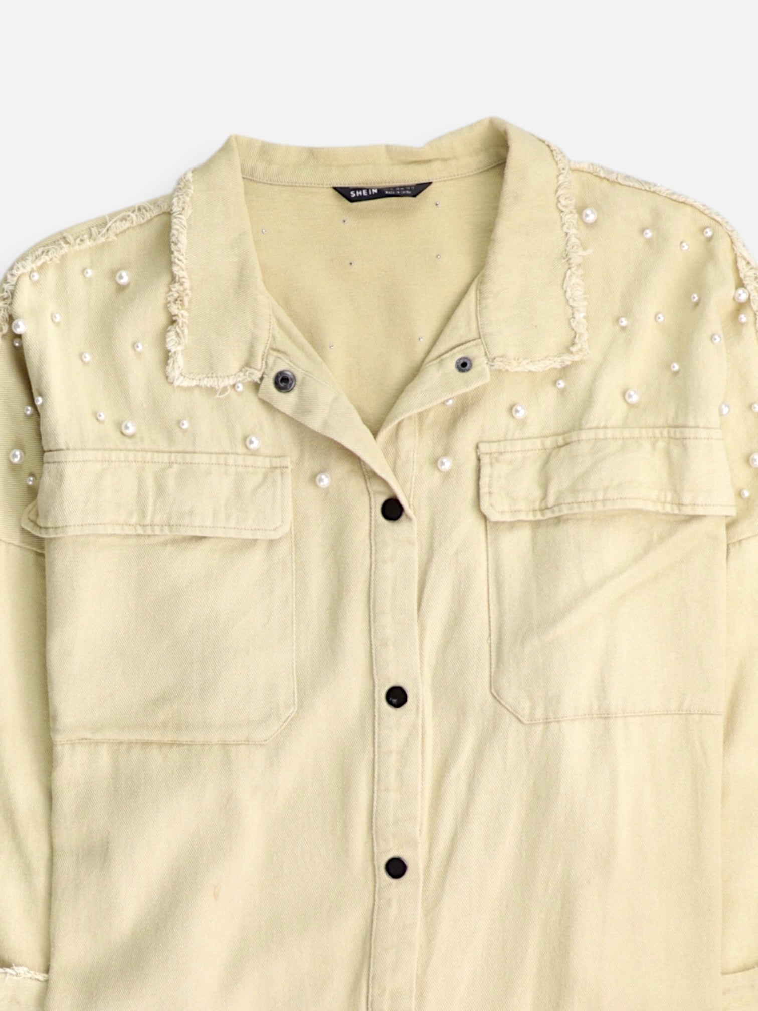 SHEIN Chaqueta Denim  Basic - Mujer - XL