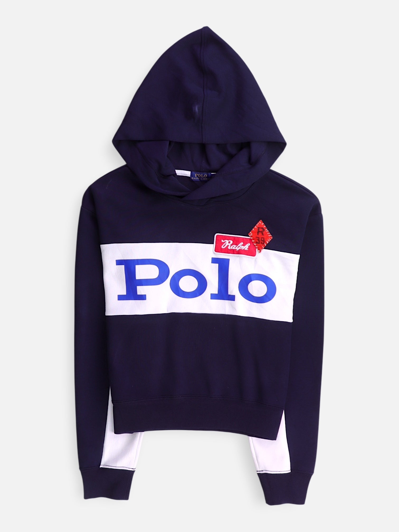 Polo Ralph Lauren Sudadera Hoodie Color Block - Mujer - Medium