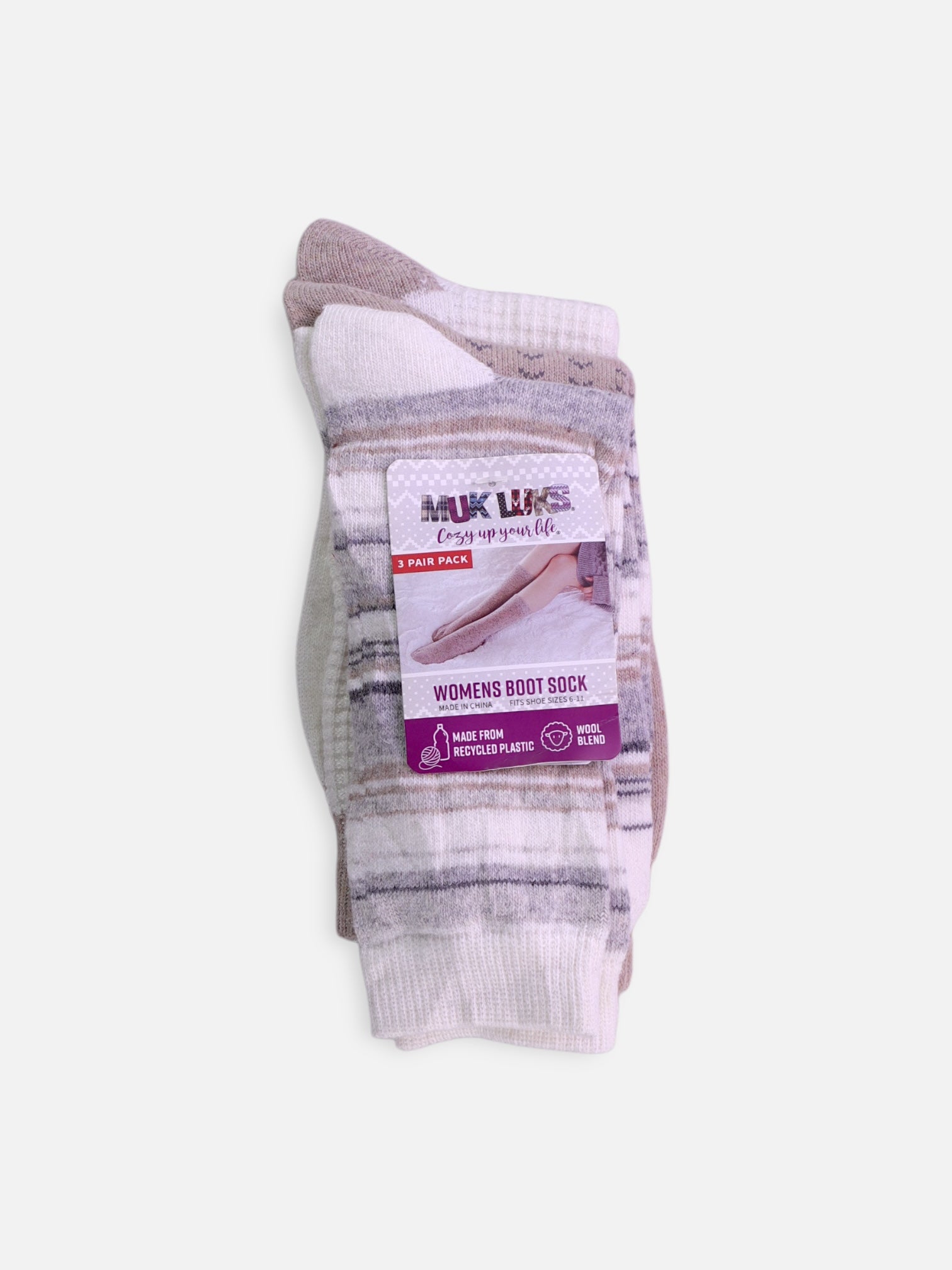 Calcetines 3 Pares - Mujer - Talla Única (One Size)