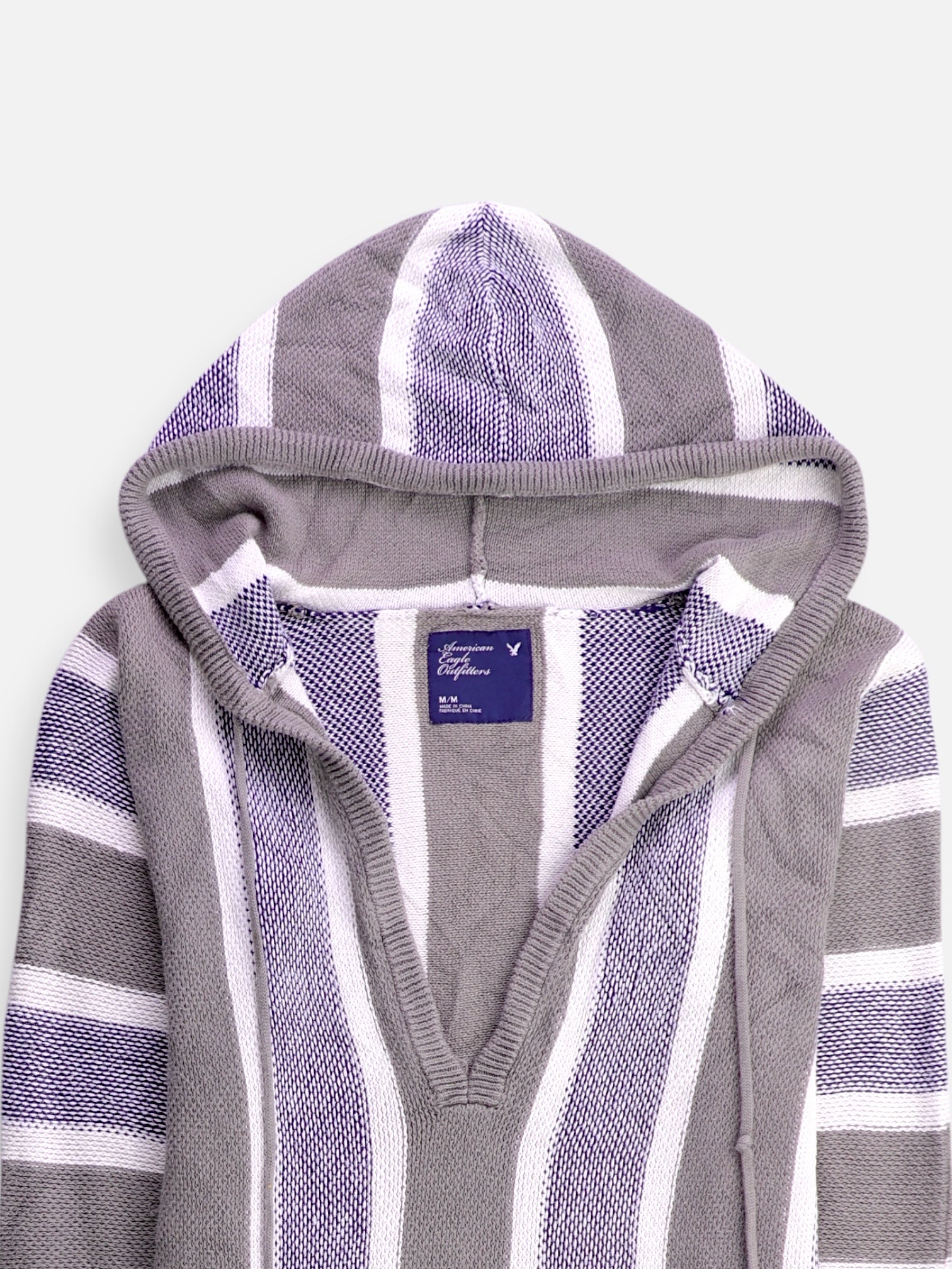 American Eagle Sudadera Hoodie Knit - Mujer - Medium
