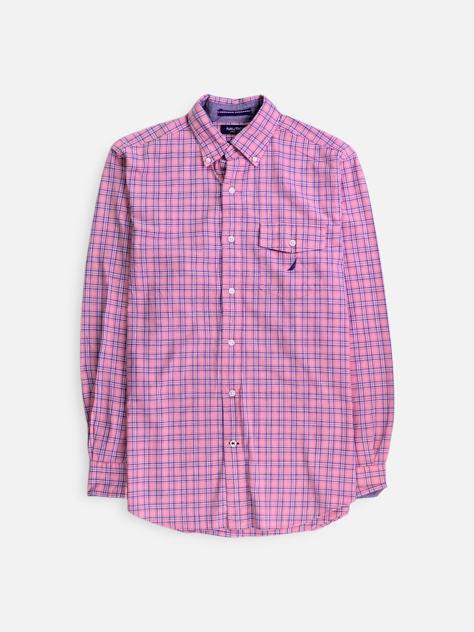 Nautica Camisa Casual - Hombre - Small
