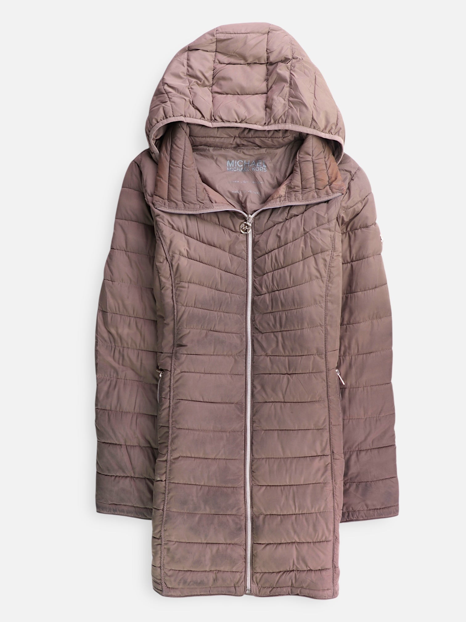 Michael Kors Abrigo Impermeable Puffer - Mujer - Large