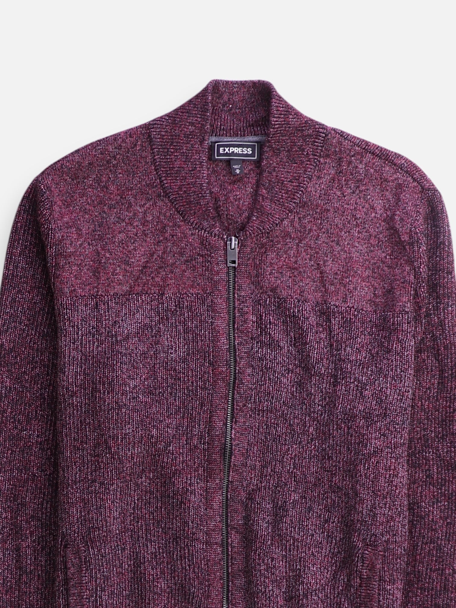 EXPRESS Sueter Cardigan Casual - Hombre - Medium