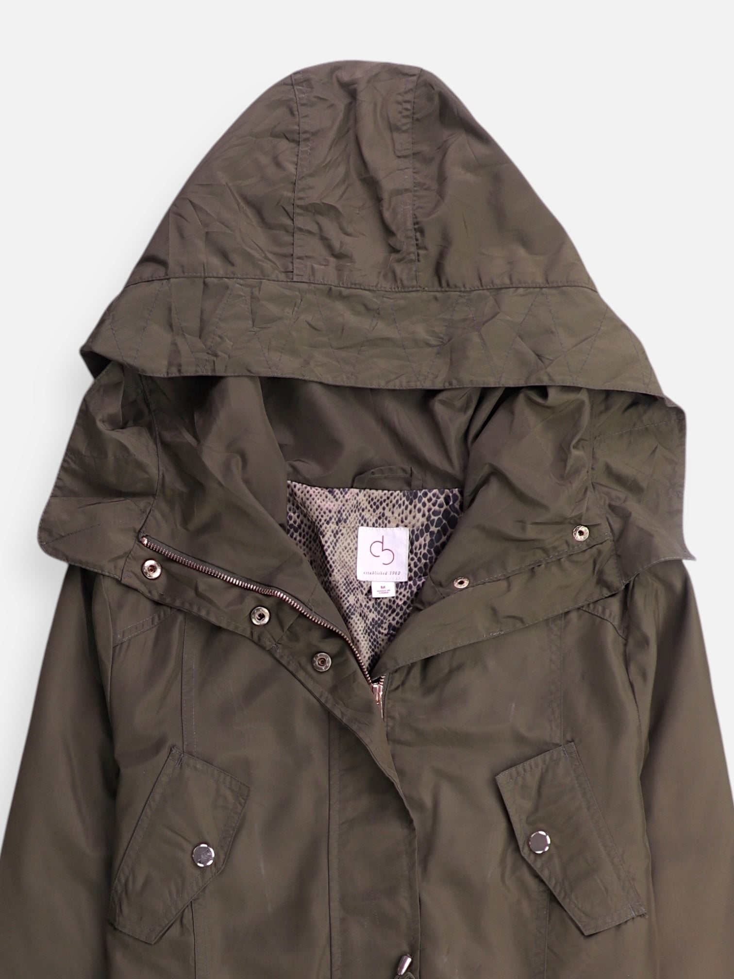 Chaqueta Impermeable Cargo - Mujer - Medium