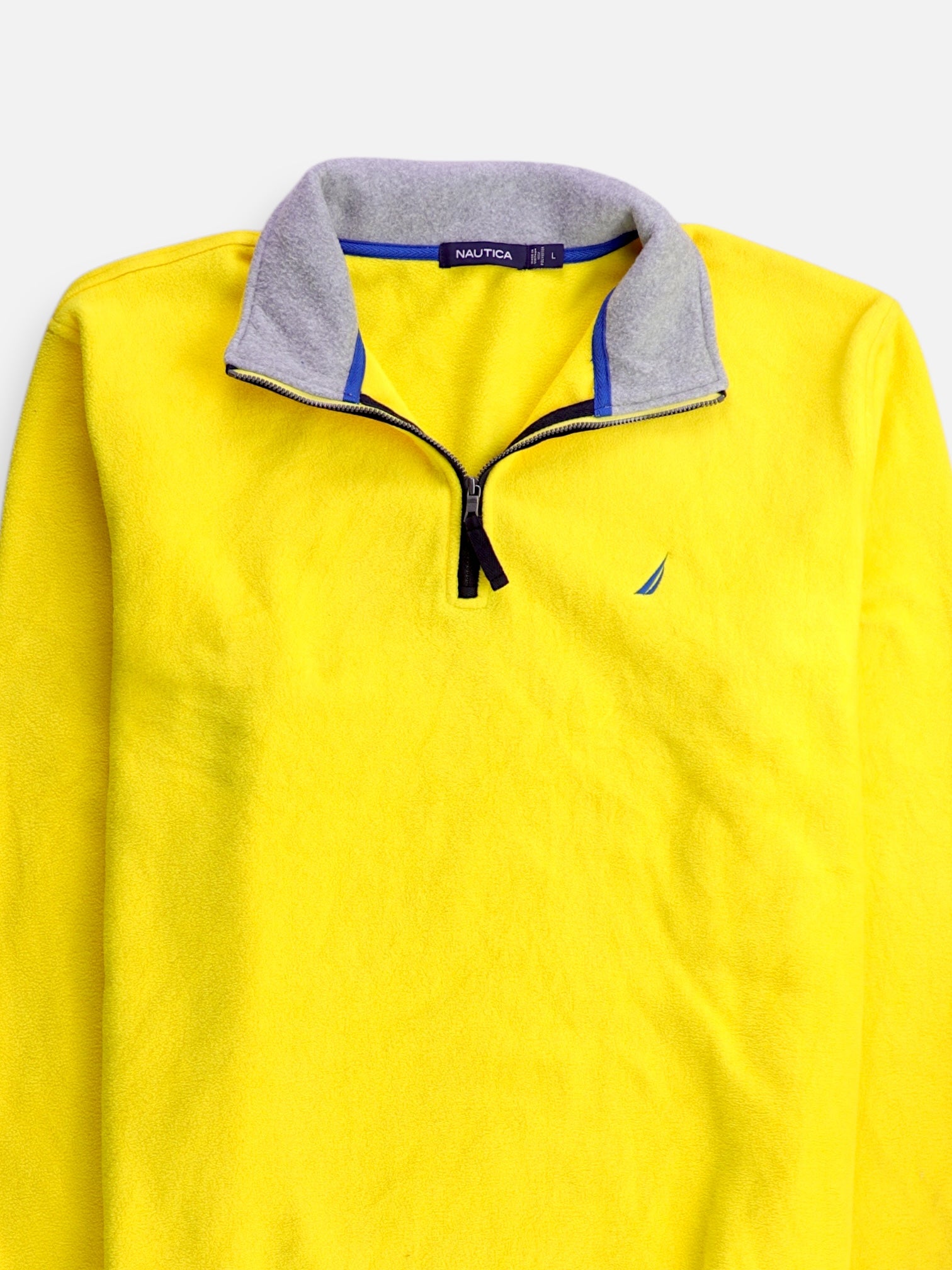 Nautica Sueter Fleece Casual - Hombre - Large