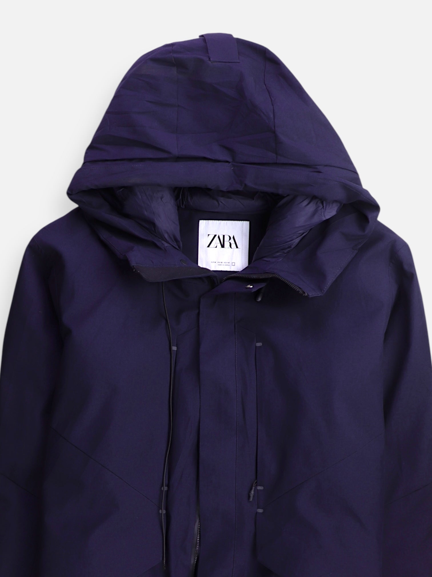 ZARA Chaqueta Impermeable Hardshell - Hombre - Medium