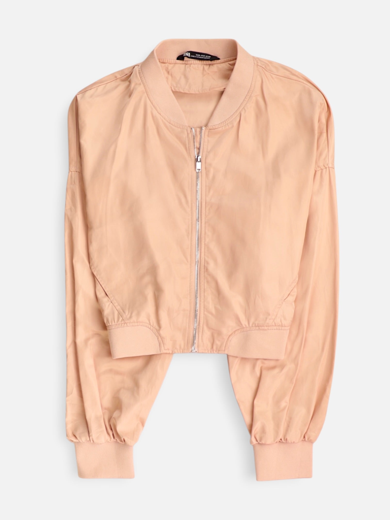 ZARA Chaqueta Bomber  Crop Top - Mujer - Small