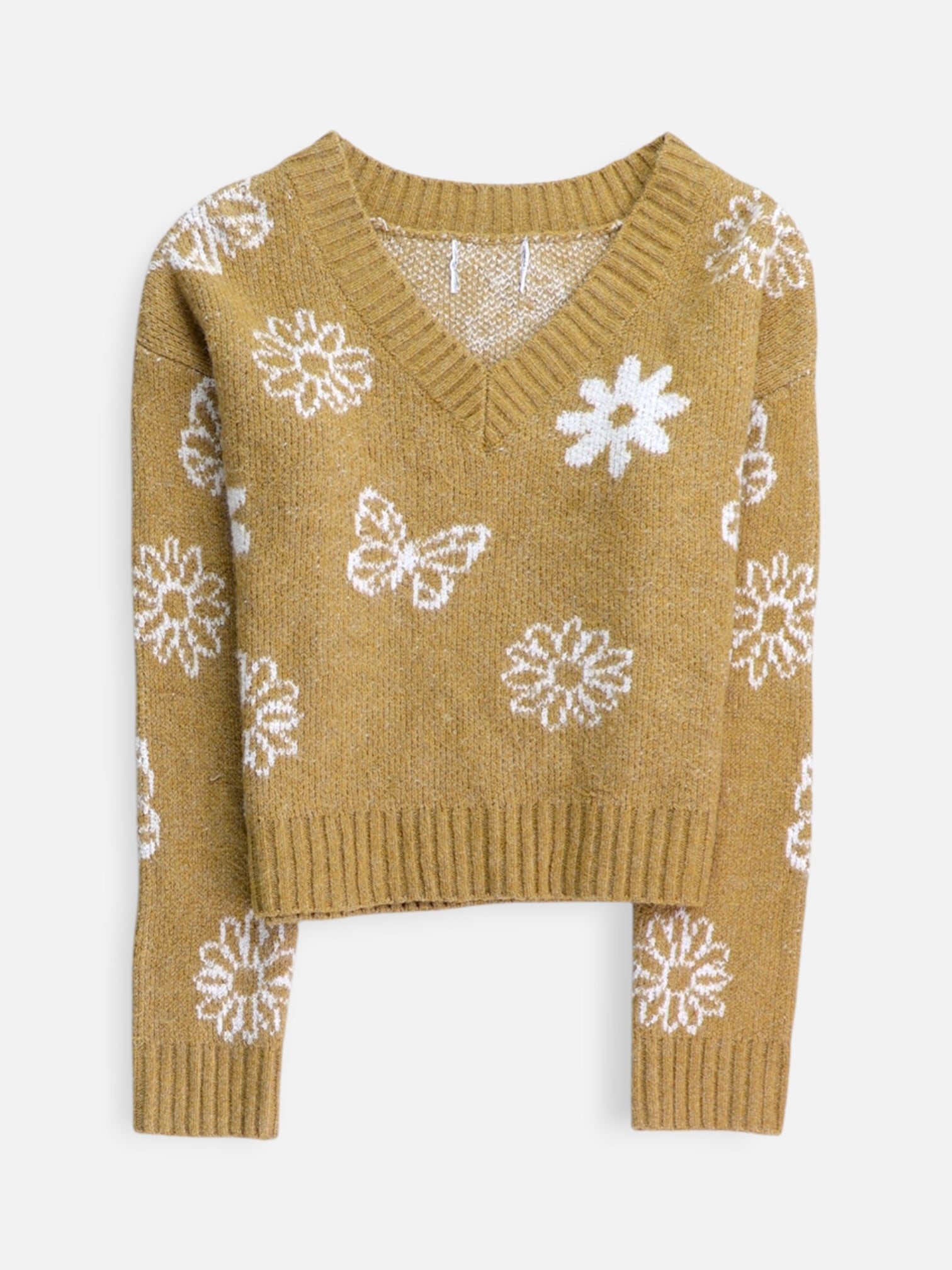 Sueter Knit Crop Top - Mujer - N/A