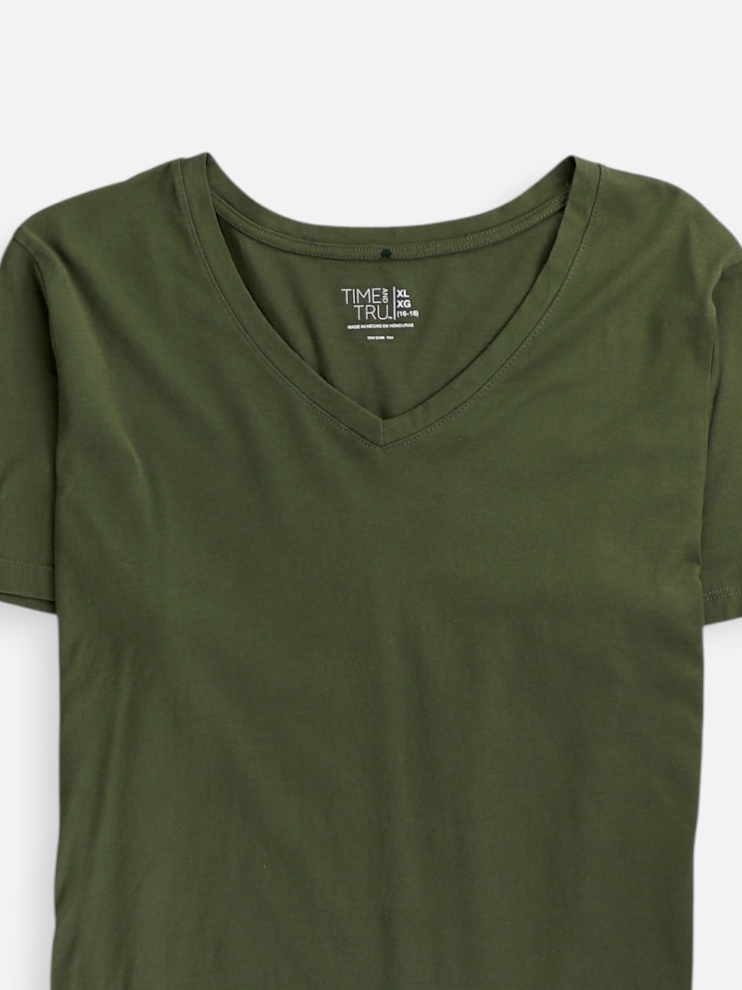 TIME THRU Camiseta Basic - Mujer - XL